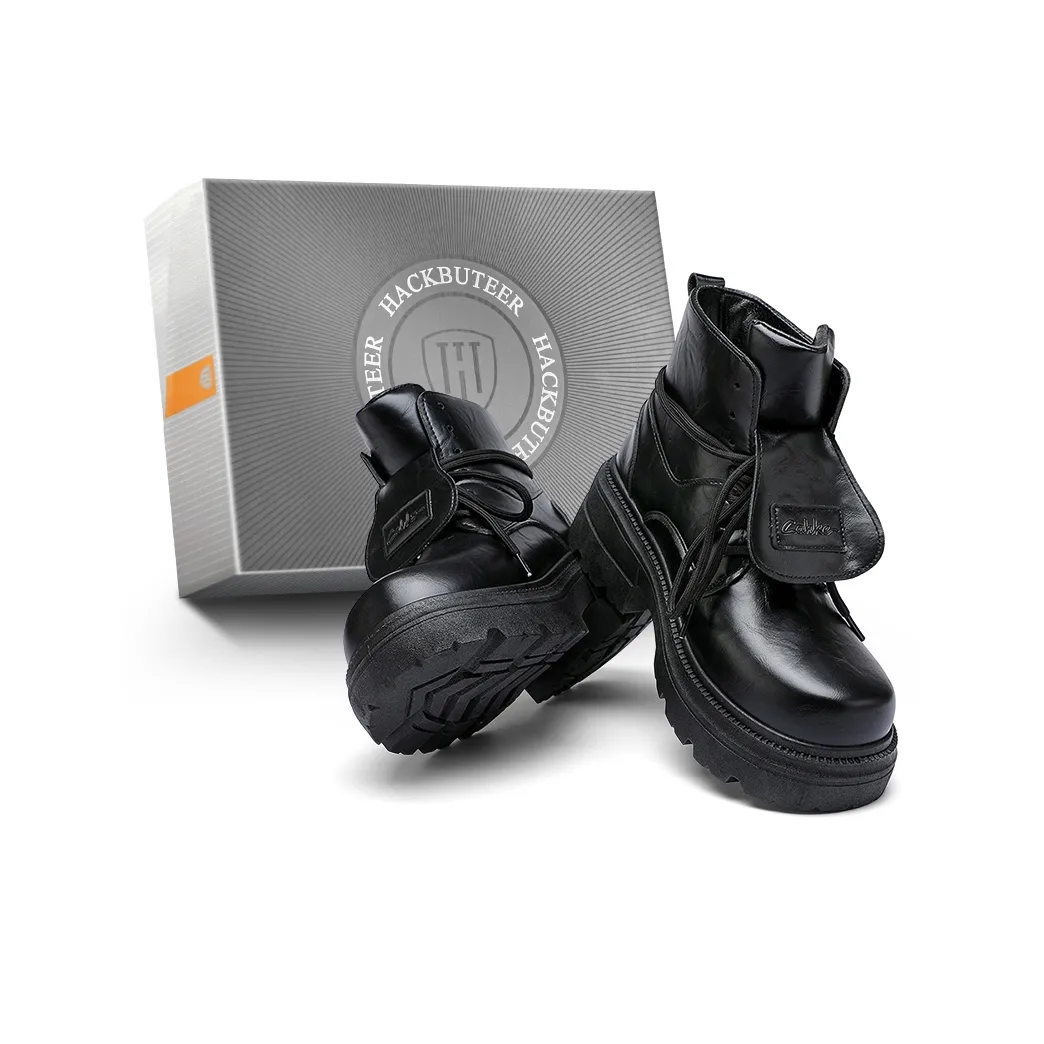 HACKBUTEER Ankle Длина (размер в длину) Martin Boot Унисекс Коробка Включено