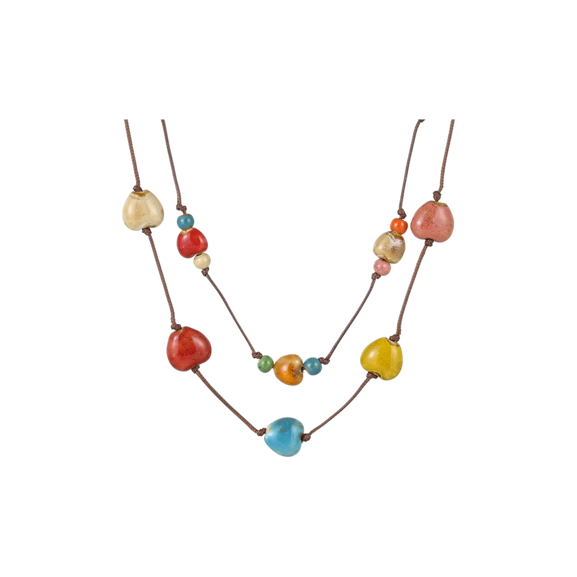 MISS XIA JWY Восковые шнурки Ожерелья Унисекс