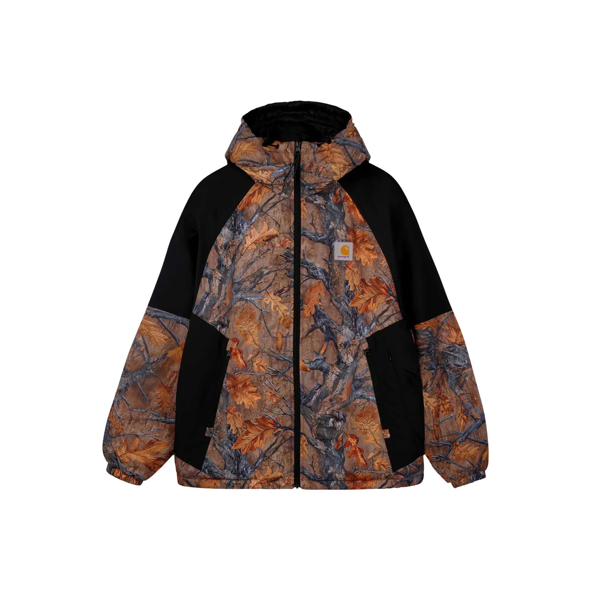 Carhartt WIP FW25 Xander Куртка Дерево CAMO Черная Куртка Унисекс