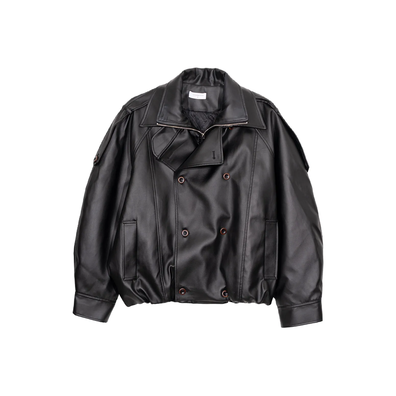 HUALUNDESIGN Кожа Куртка Мужская