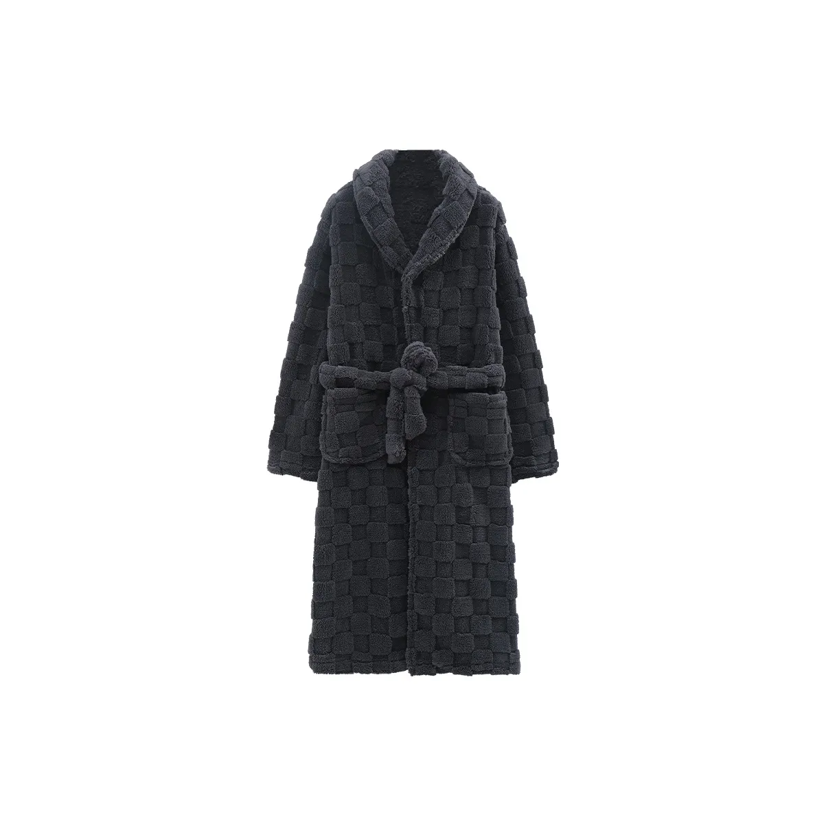 MADALLO Черный Мужской Халат для ванной