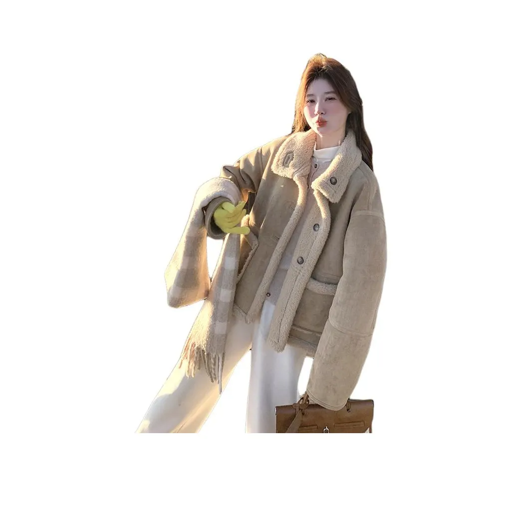 MEXICAN Бархат Feel Пальто Женское