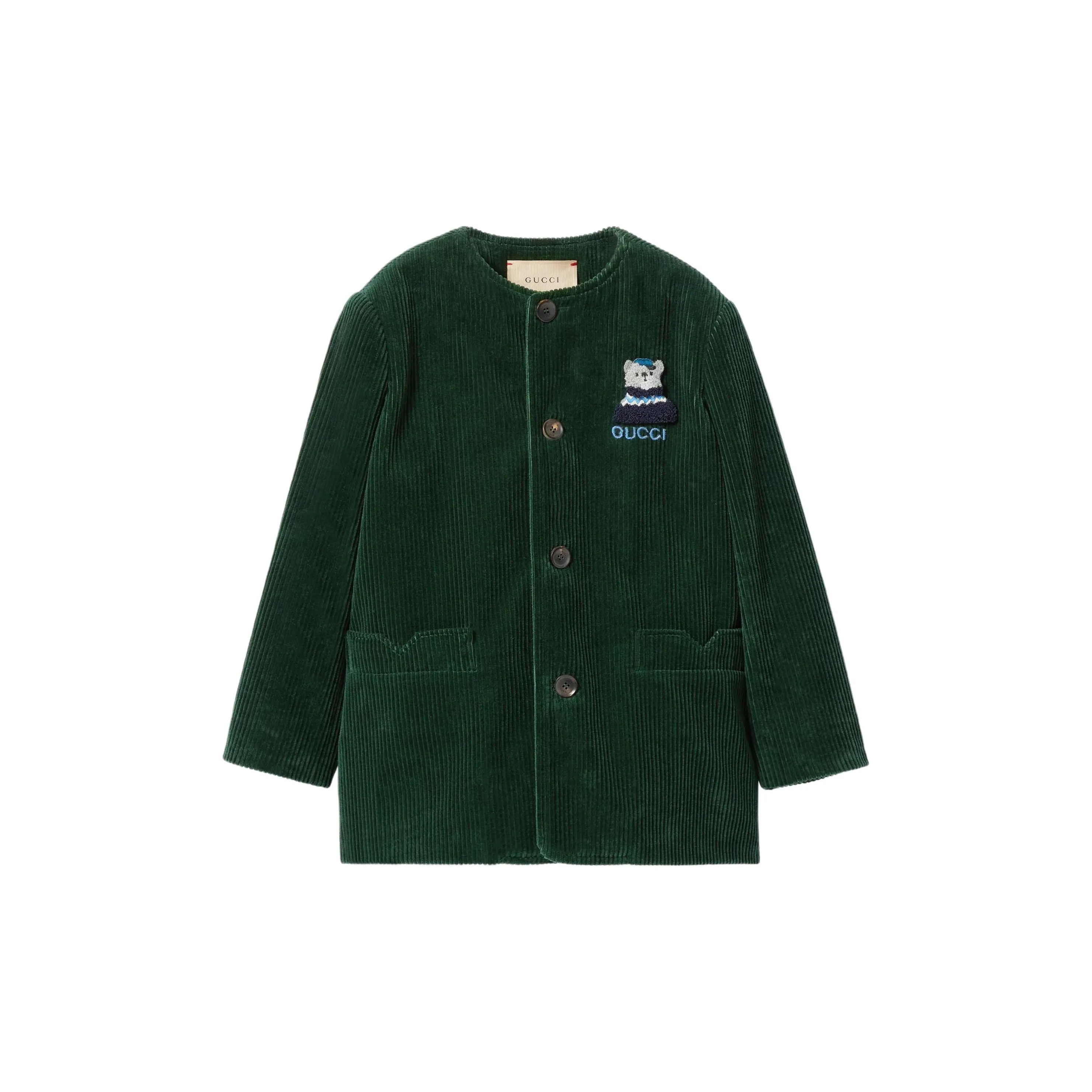 GUCCI Куртки и Пальто Осенний Зимний 24 Темно-Зеленый Детский