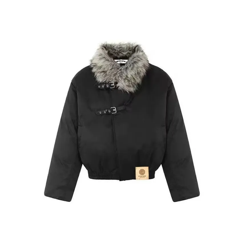 WUHA CREW Черный Унисекс Пуховики