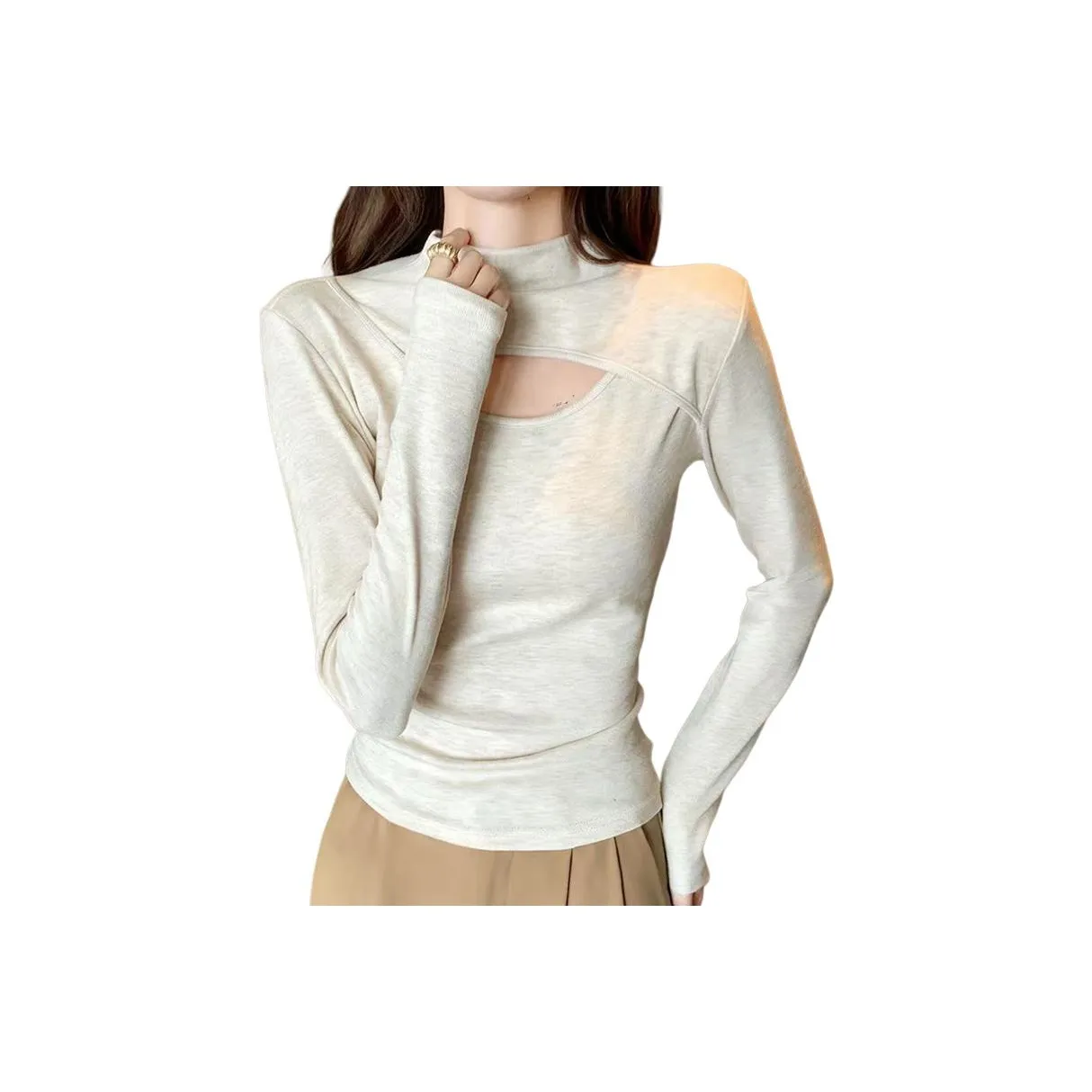 SOURCE WITH U Женские футболки с коротким рукавом