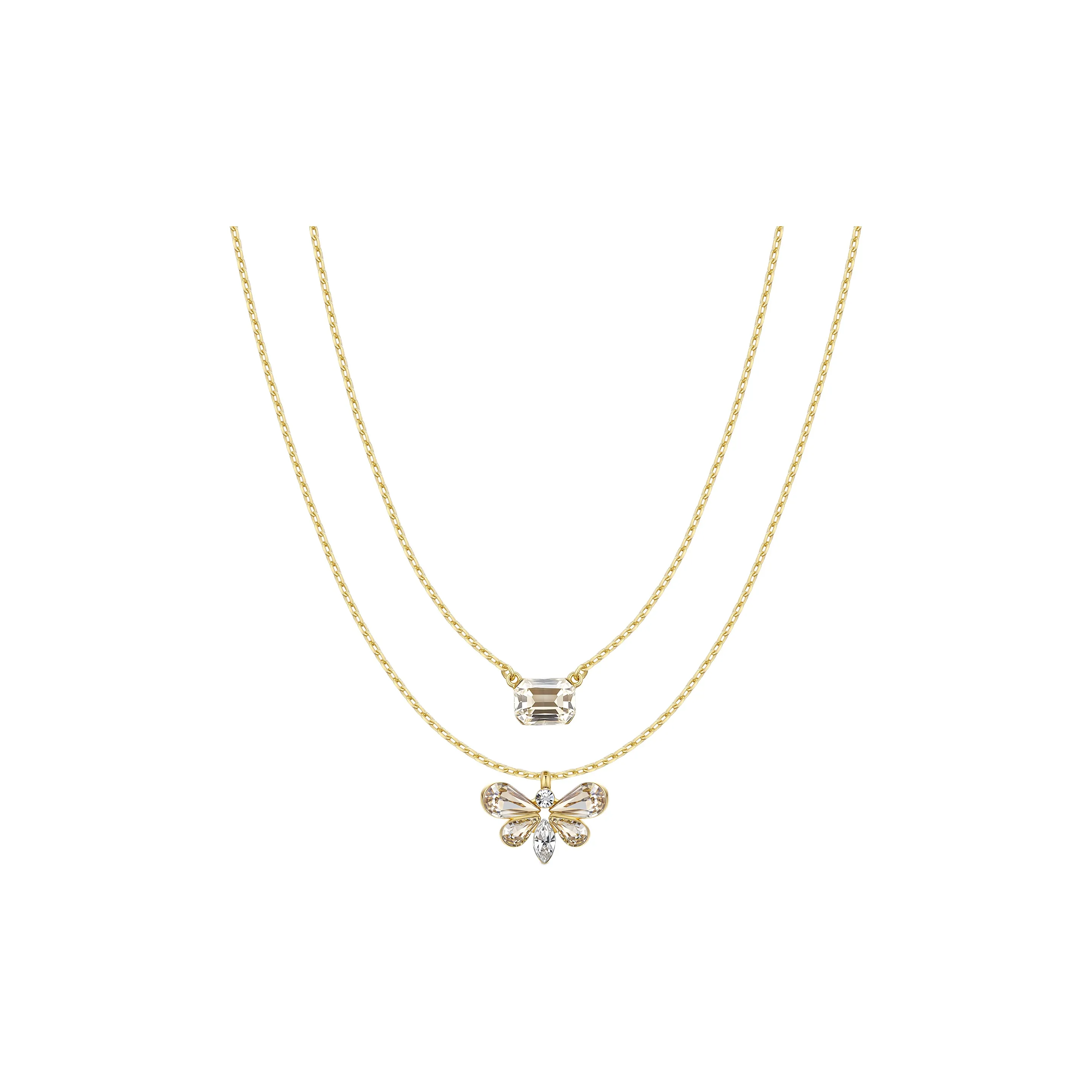 Abyb Charming 18К золото покрытие медные ожерелья женские