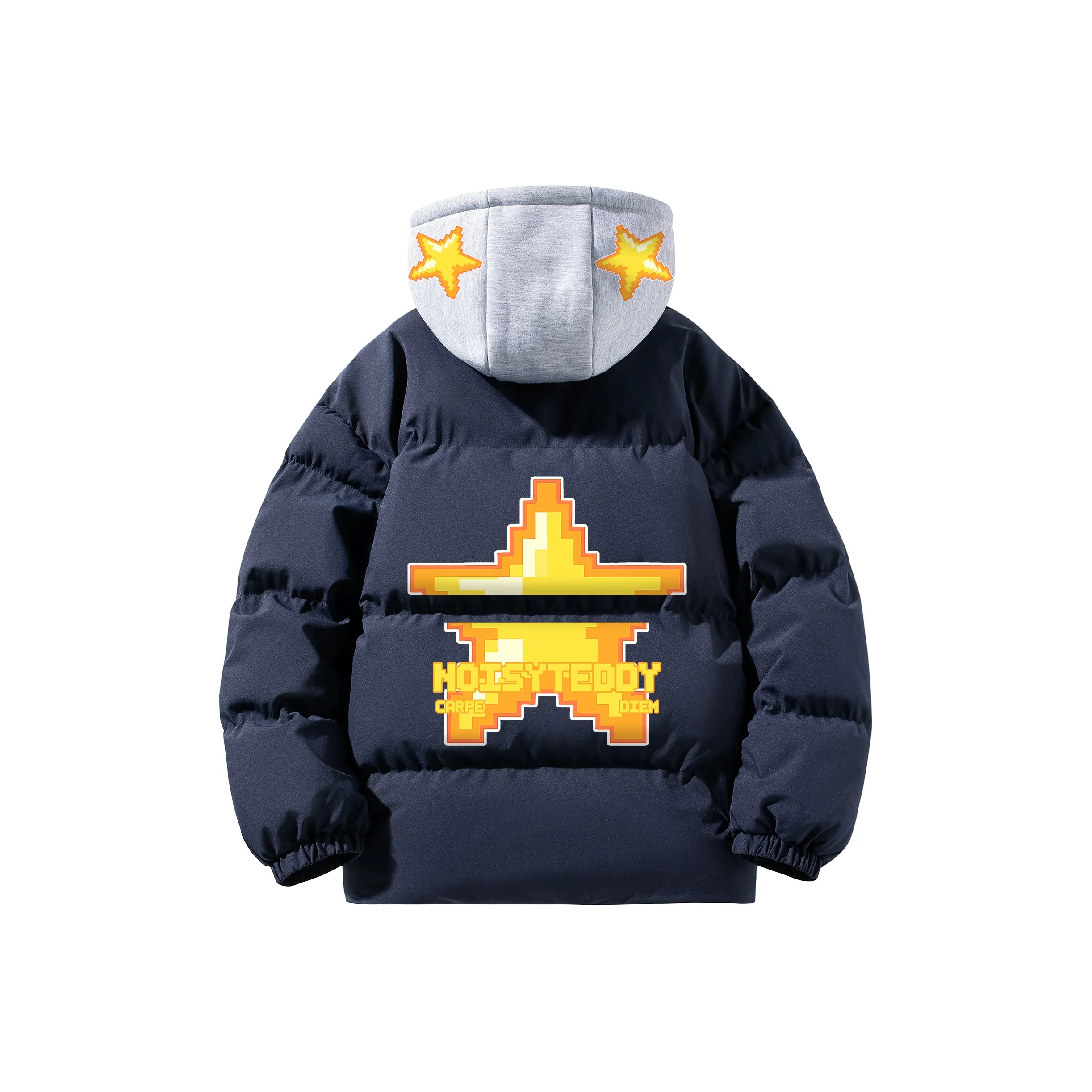 NOISY TEDDY Хлопковый пуховик унисекс