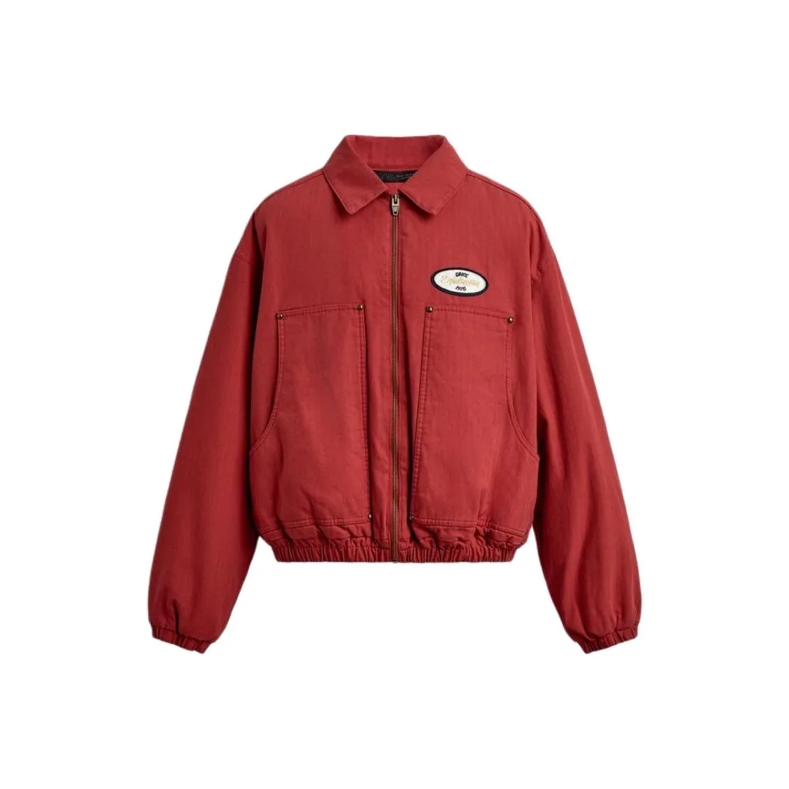 ZARA Red Men's Jackets ZARA Красные Мужские Куртки