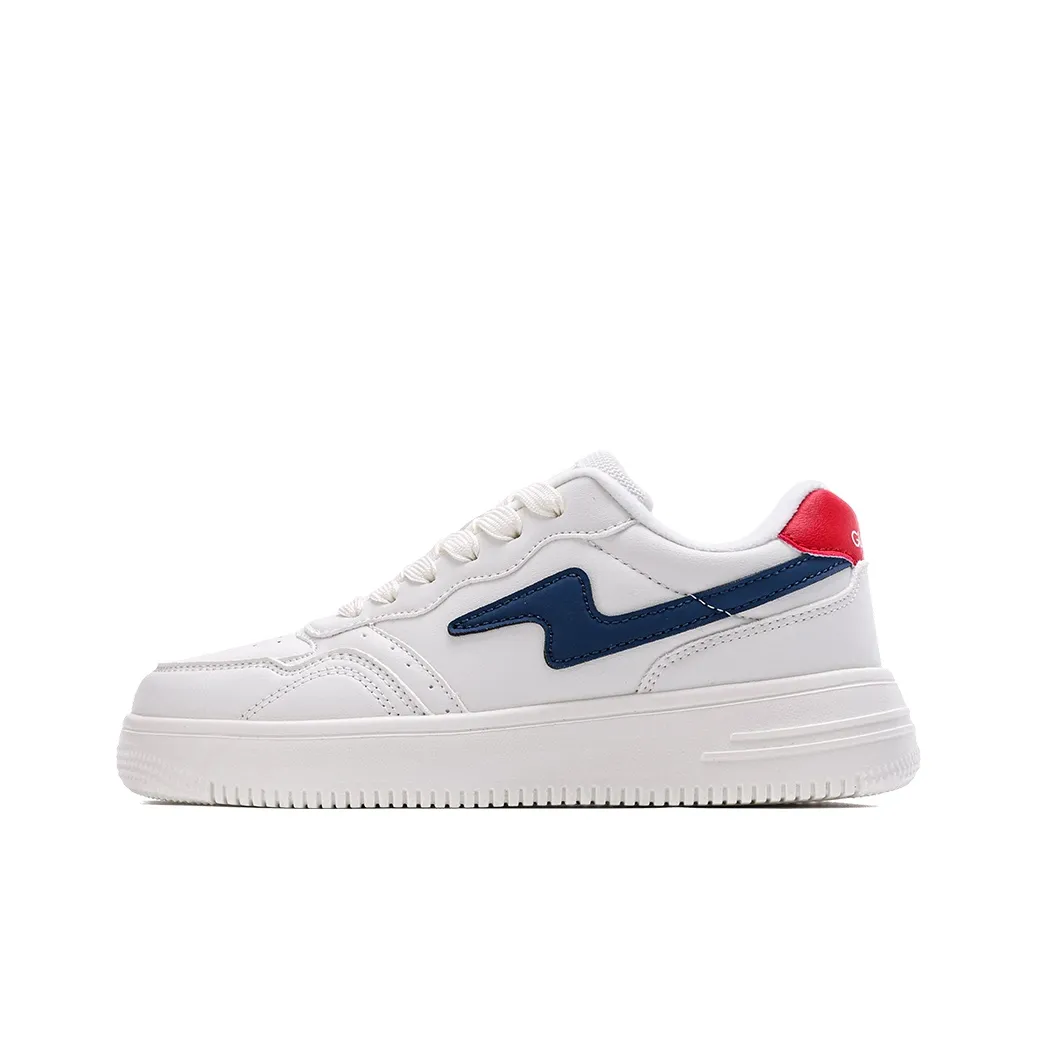 GLO BULL Термический Износостойкий Легкий Низкий Топ Скейтборд Кроссовки Женские Бежевый Синий Красный