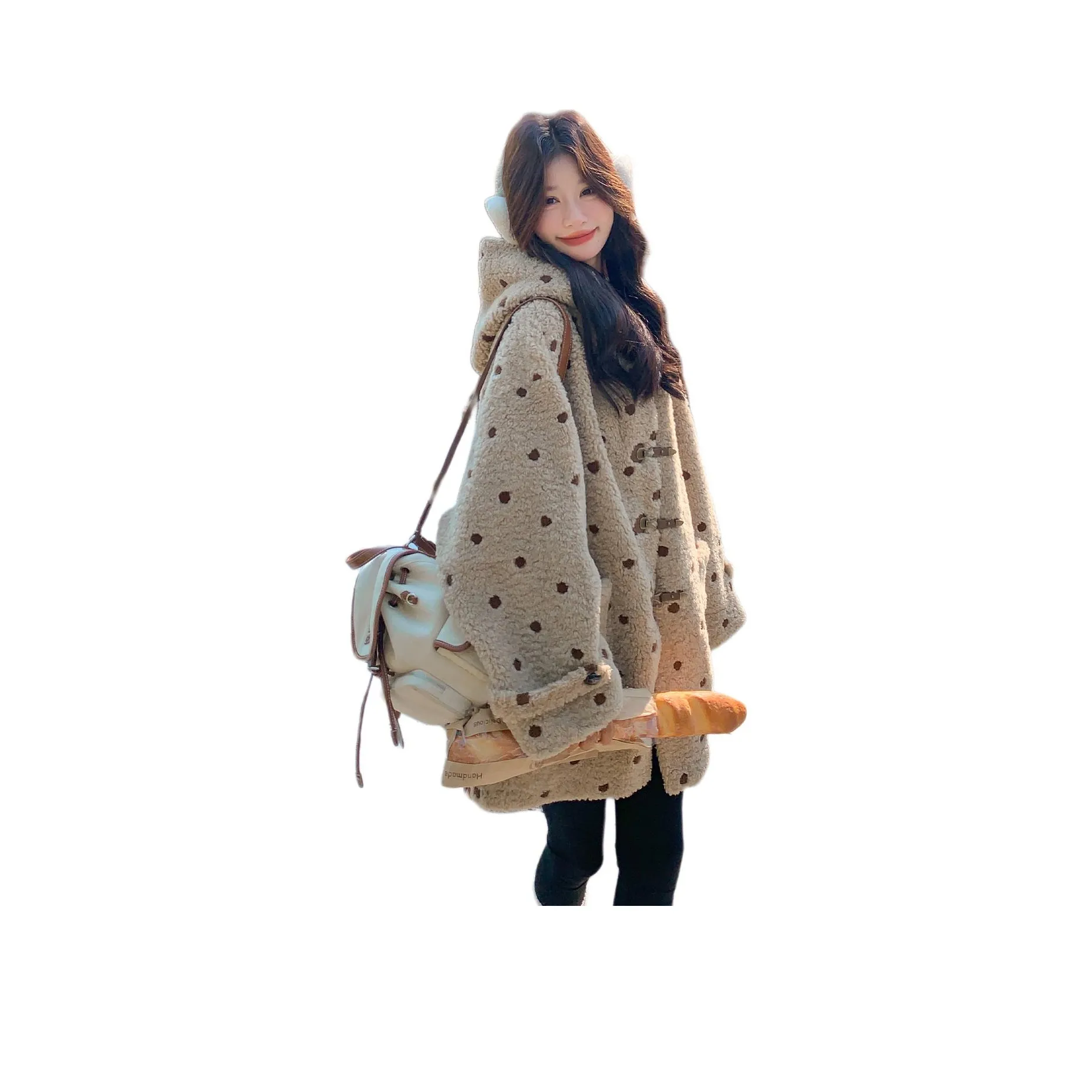 MEXICAN Бархат Feel Пальто Женское