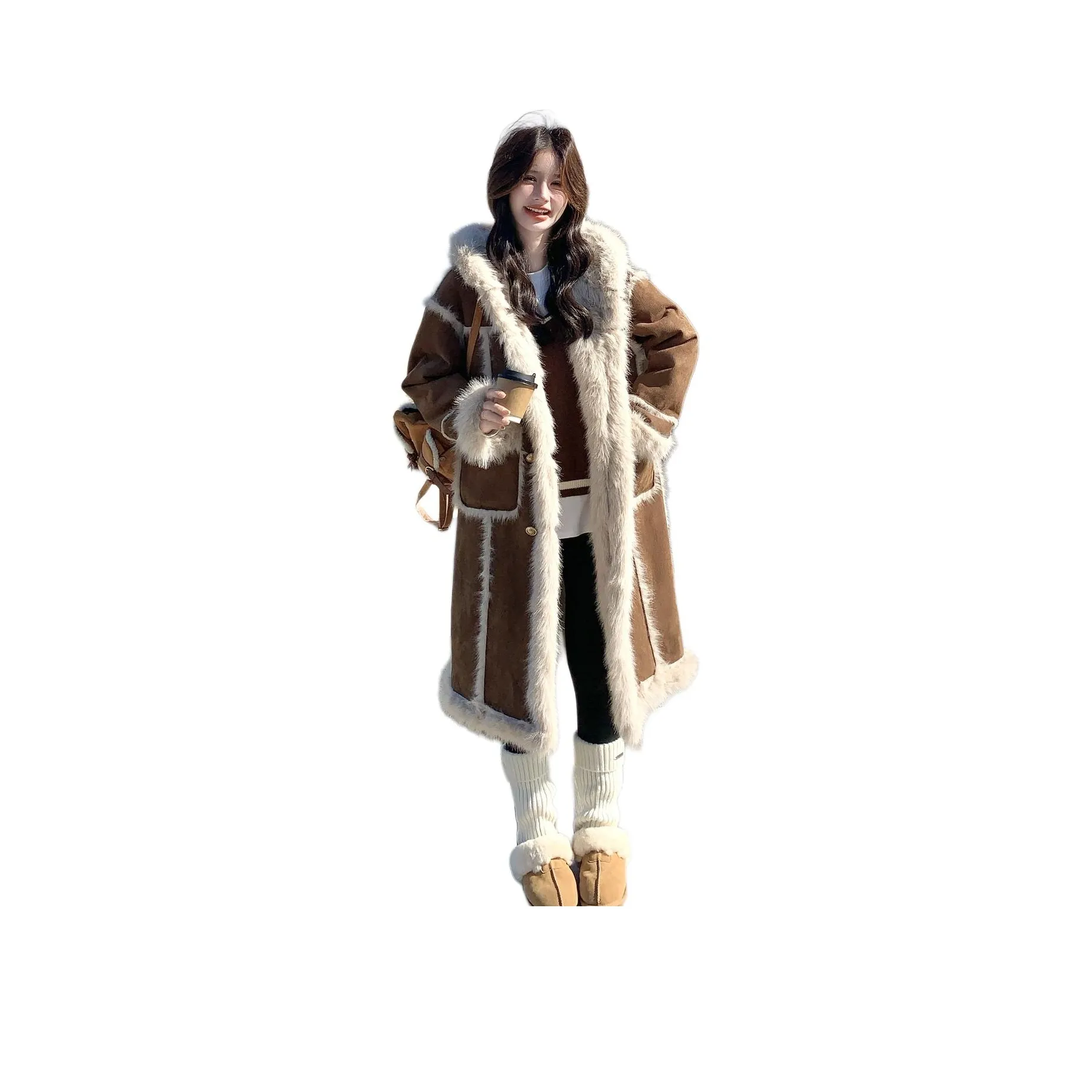 MEXICAN Коричневый Женский Пальто