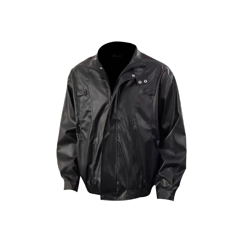 YIWANSHIDUO Кожа Куртка Унисекс