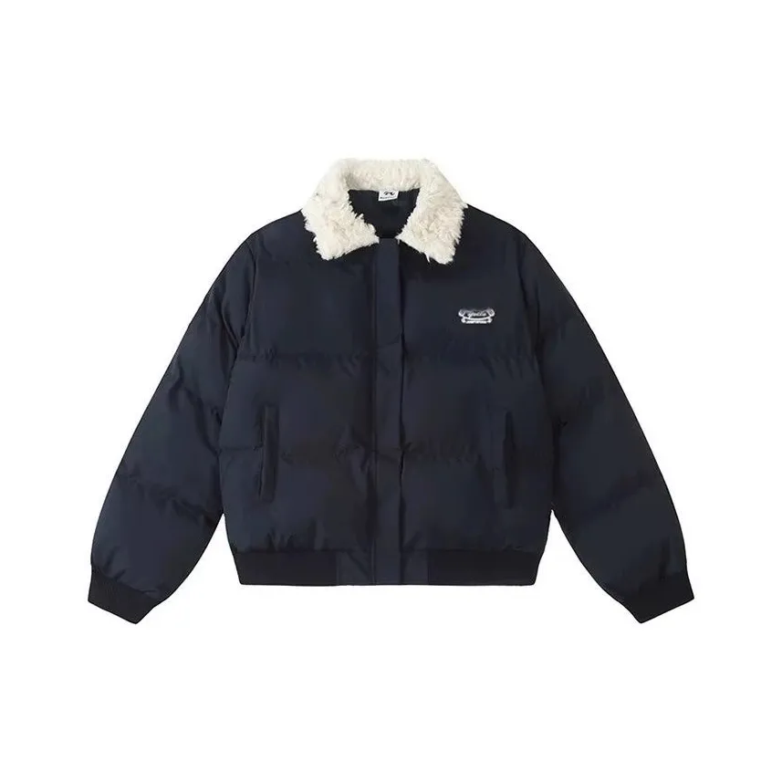 YINLEI Cropped Cotton Down Jacket Women's