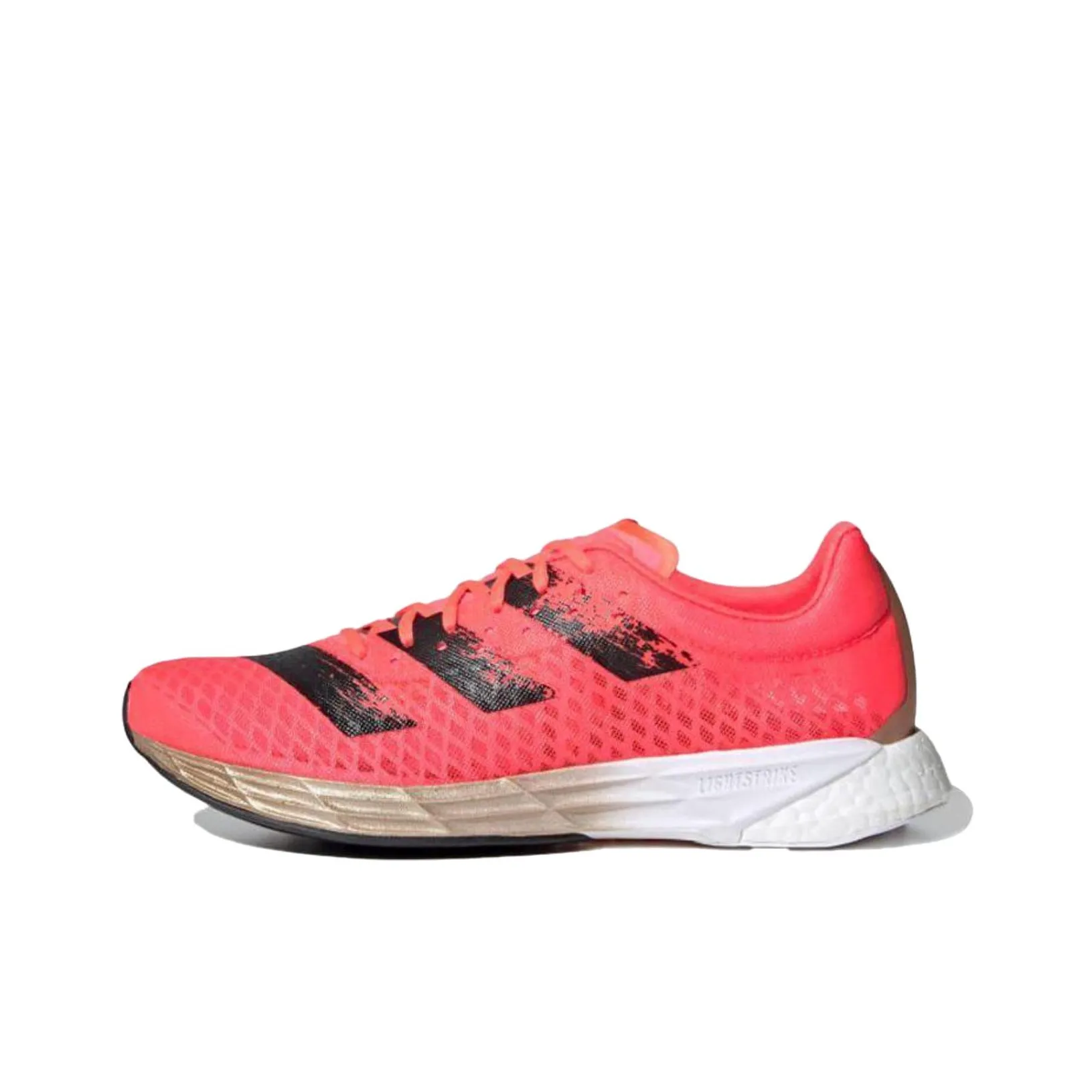 Adidas Амортизация Низкий Топ Беговые Кроссовки Женские Розовый Черный