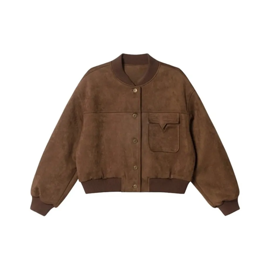 AFGGD Коричневый Женский Куртки