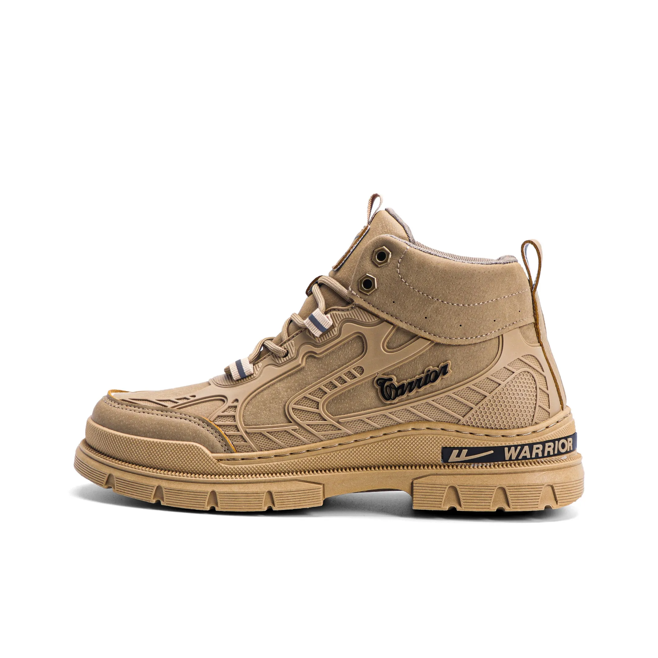 Warrior визуально увеличивает рост устойчивость к износу противоскользящий высокий топ ботинок Martin мужской