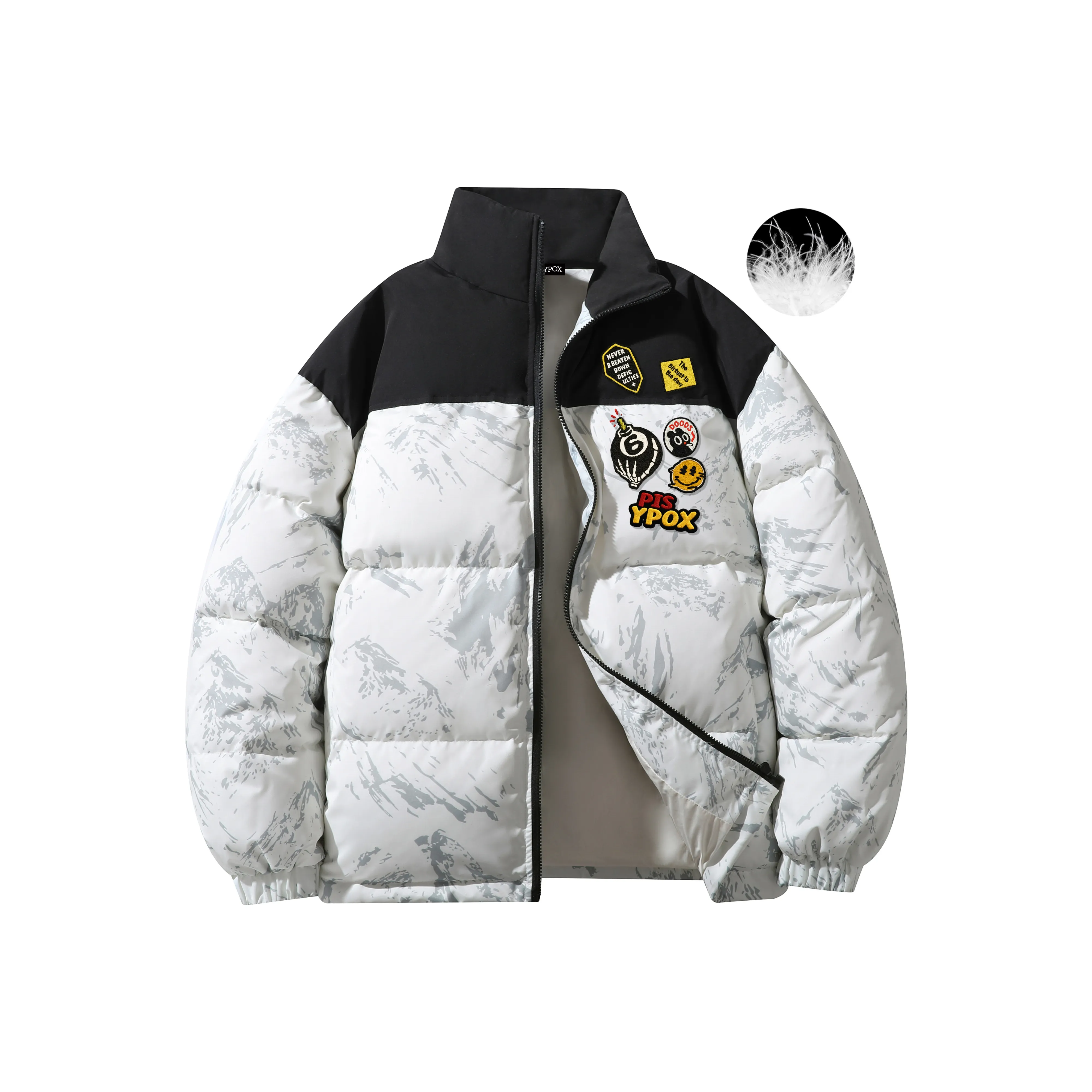 PISYPOX Down Jacket Coat Unisex