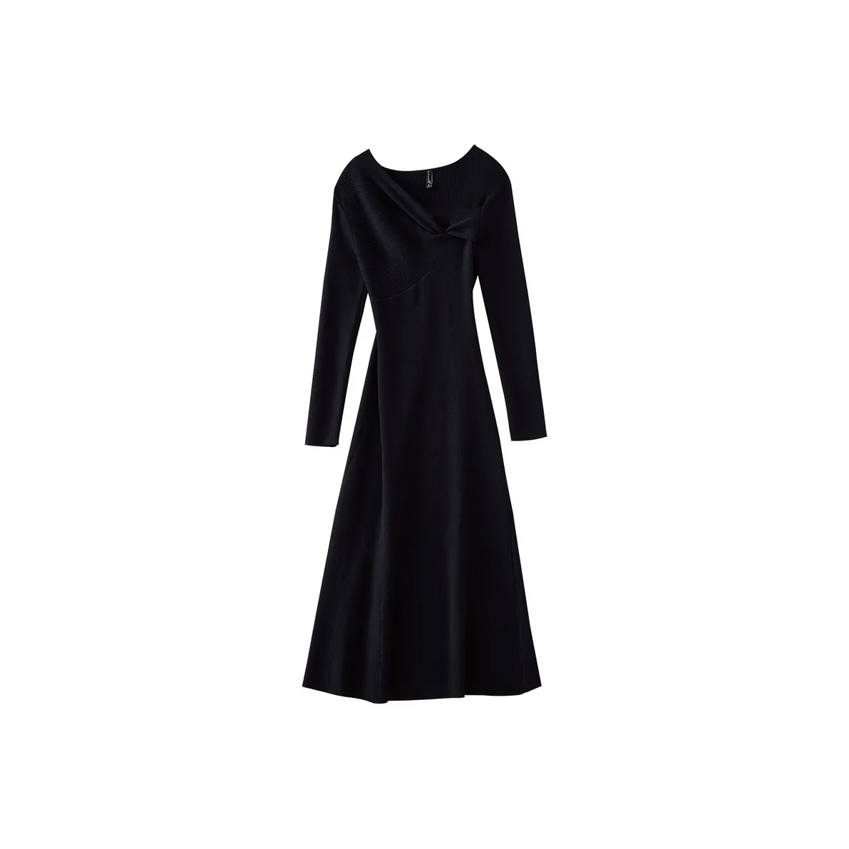 OUNIXUE Длинное платье с длинным рукавом женское