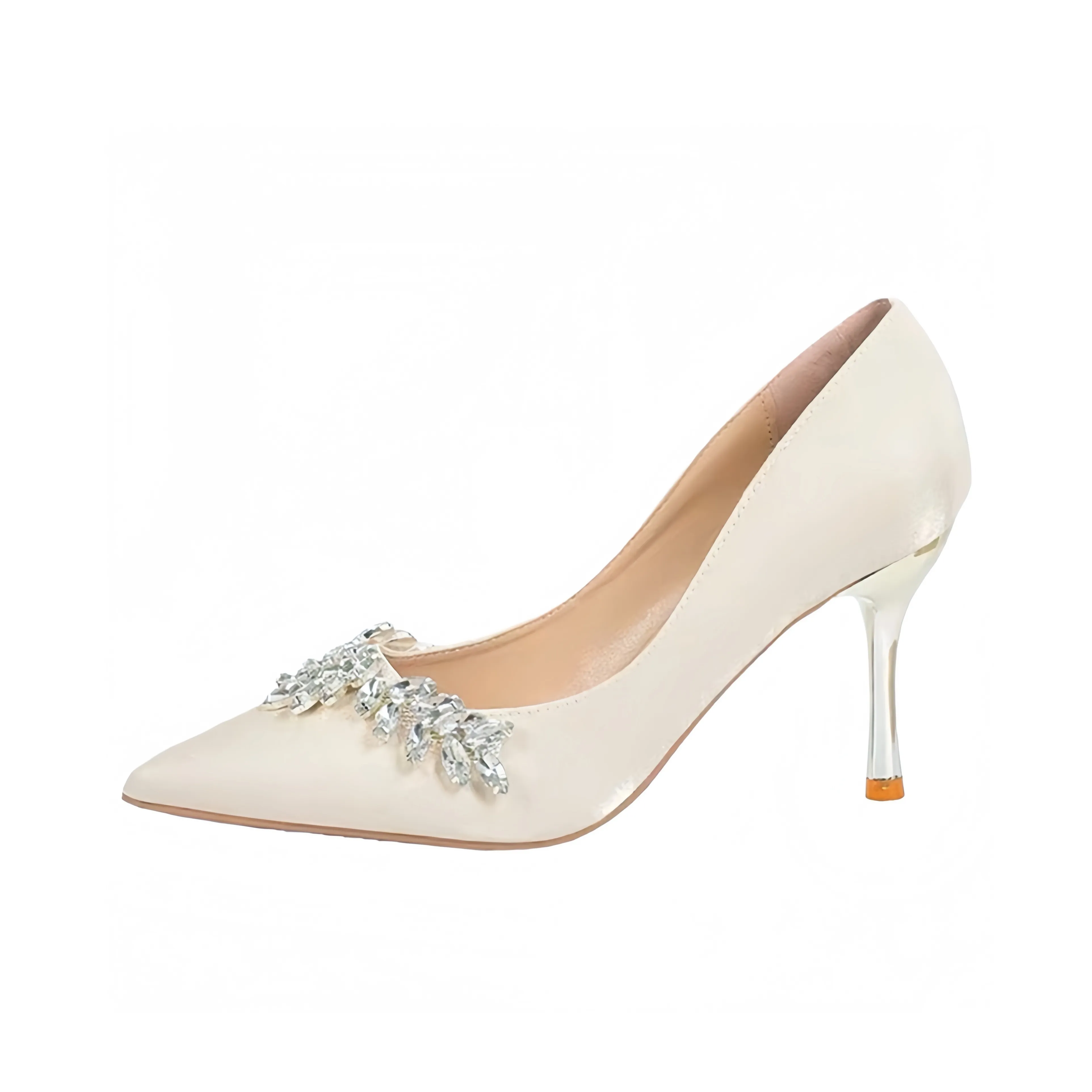 Luji Высокие каблуки Шампанское Женские