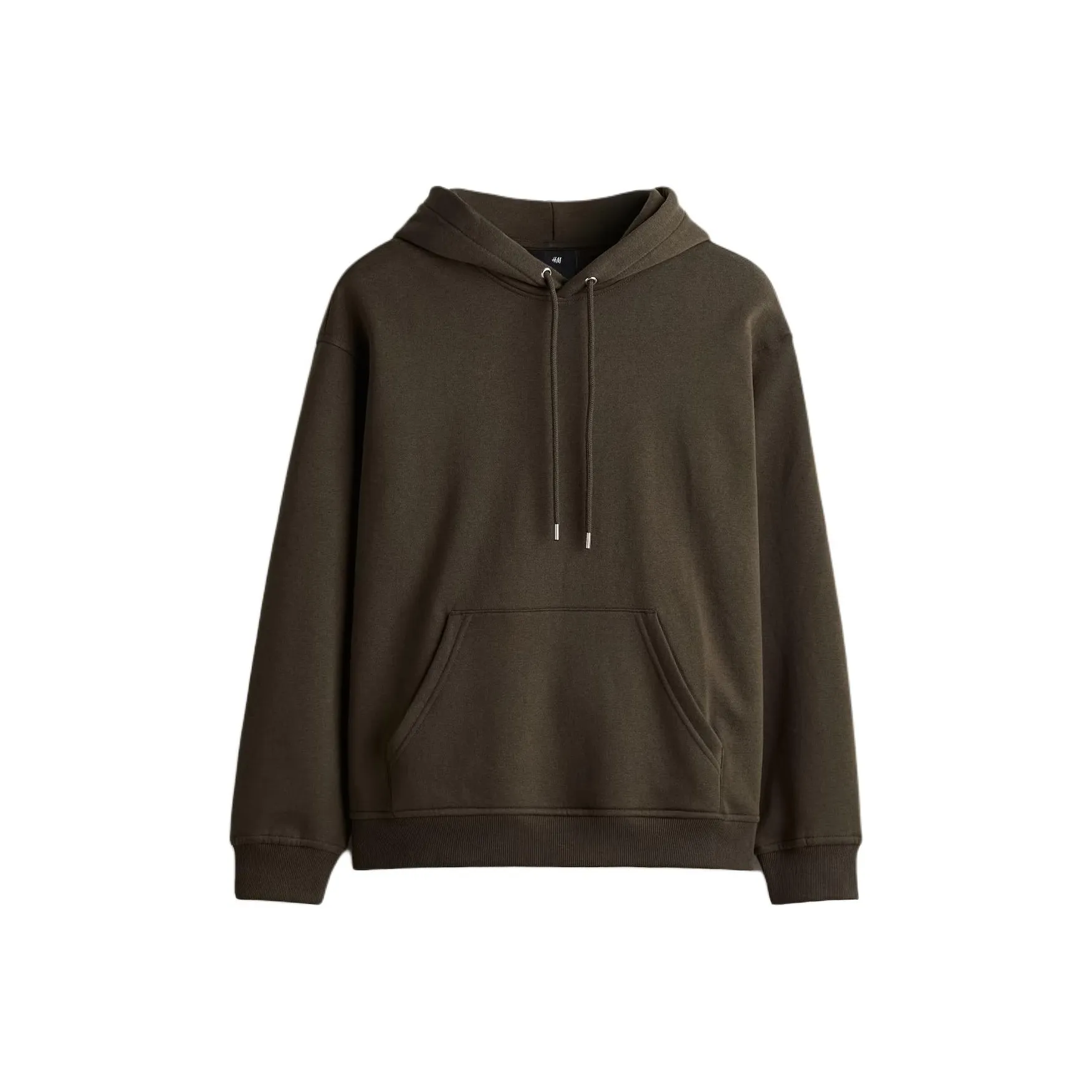 H M Темный хаки зеленый мужской свитшот