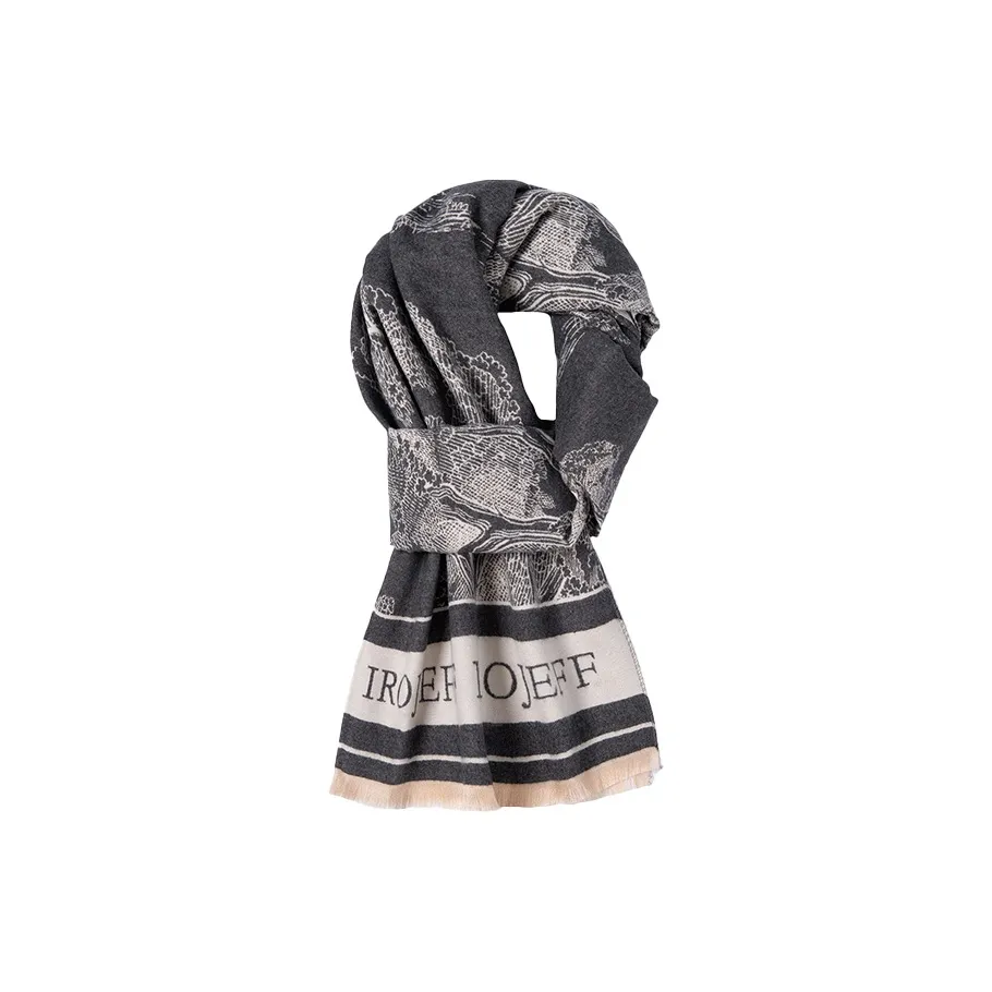 Yalu Preferred Полиэстер Трикотаж Шарфы Унисекс