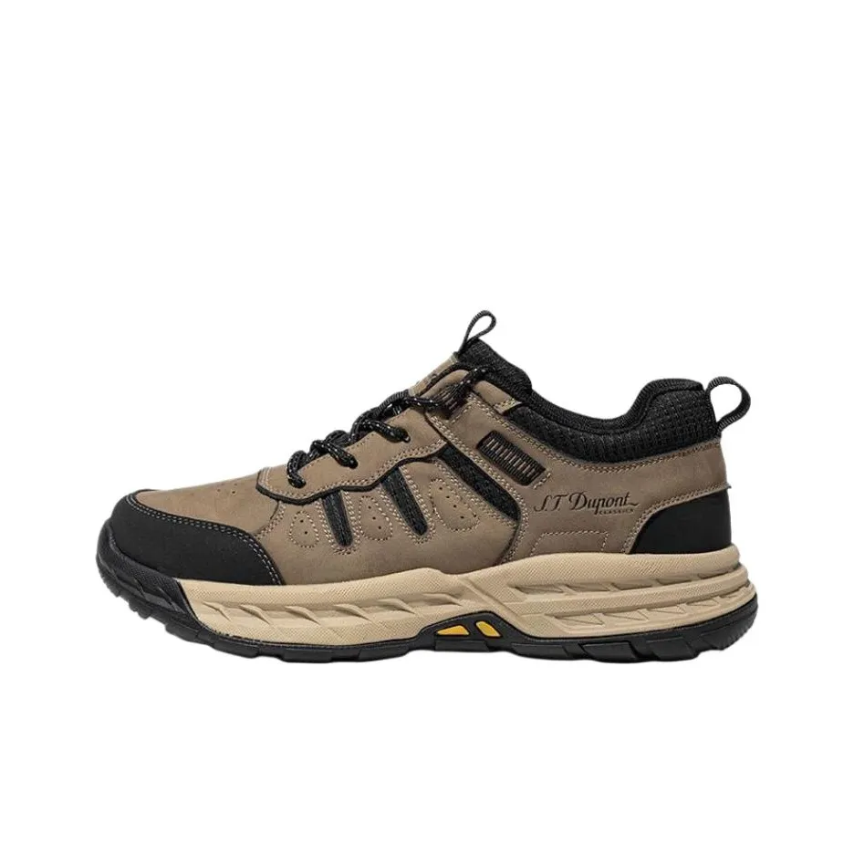 S. T.DUPONT Низкий топ Повседневная обувь Мужская Хаки