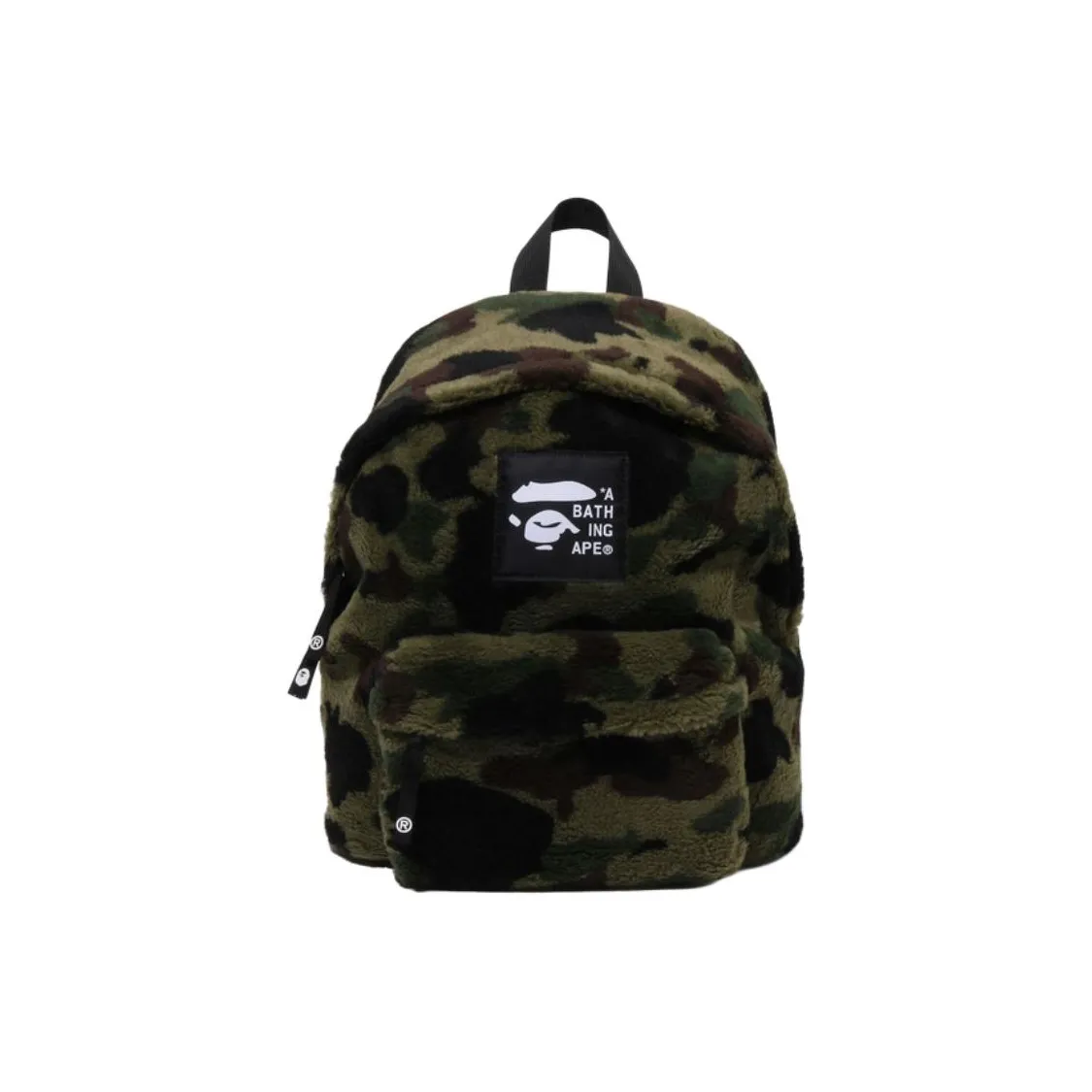 A BATHING APE Ткань Рюкзак Стандартный Детский Зеленый Желтый