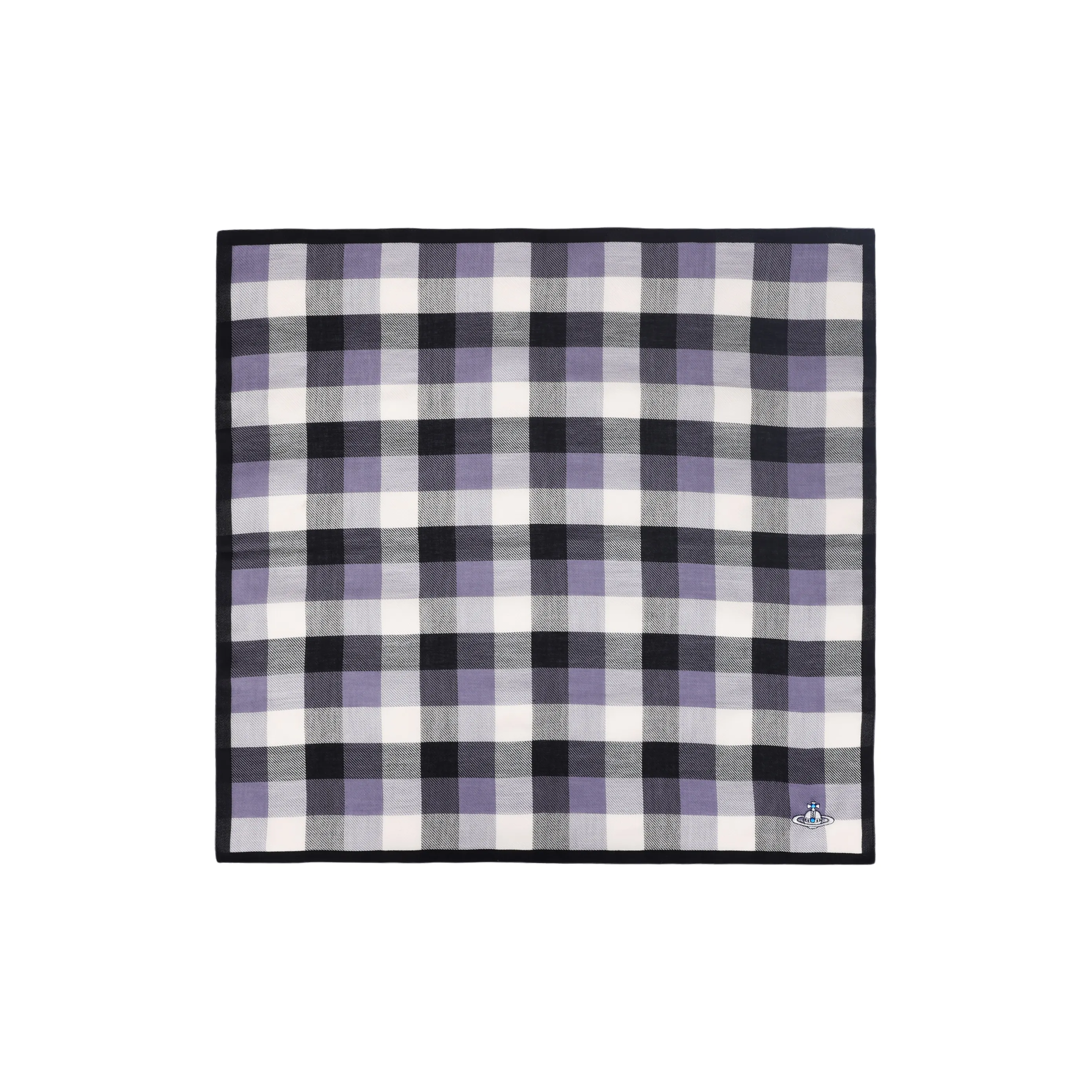 Vivienne Westwood Шелковые шарфы Унисекс Черный Белый