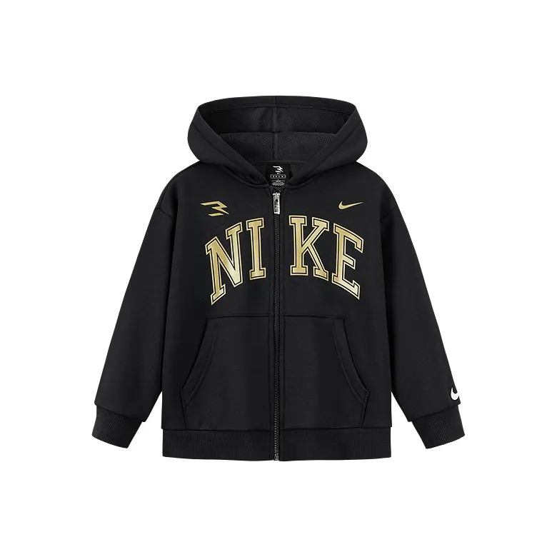 Nike 3Brand Глубокий Черный Kids Свитшоты