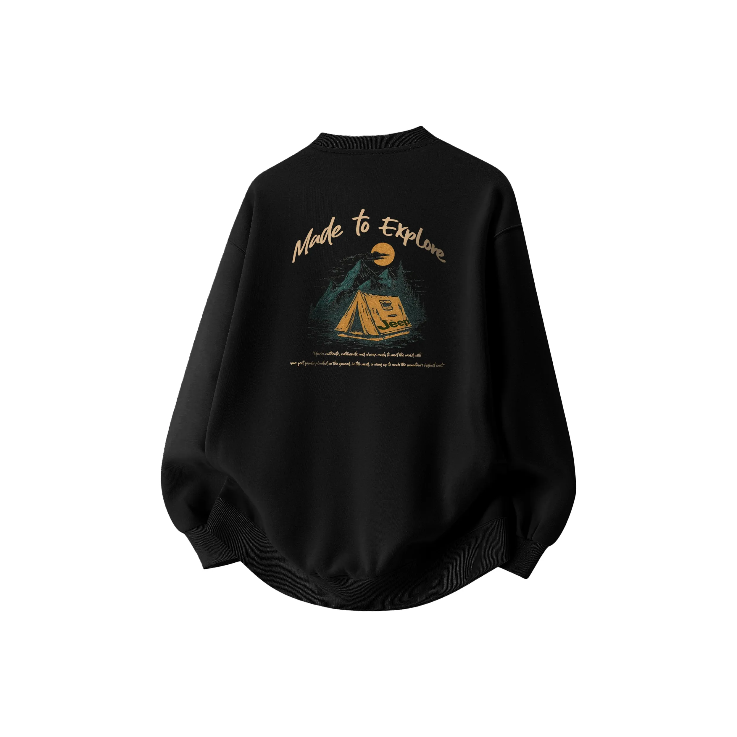 Jeep Pasture Horse Lifestyle Свитшот Унисекс