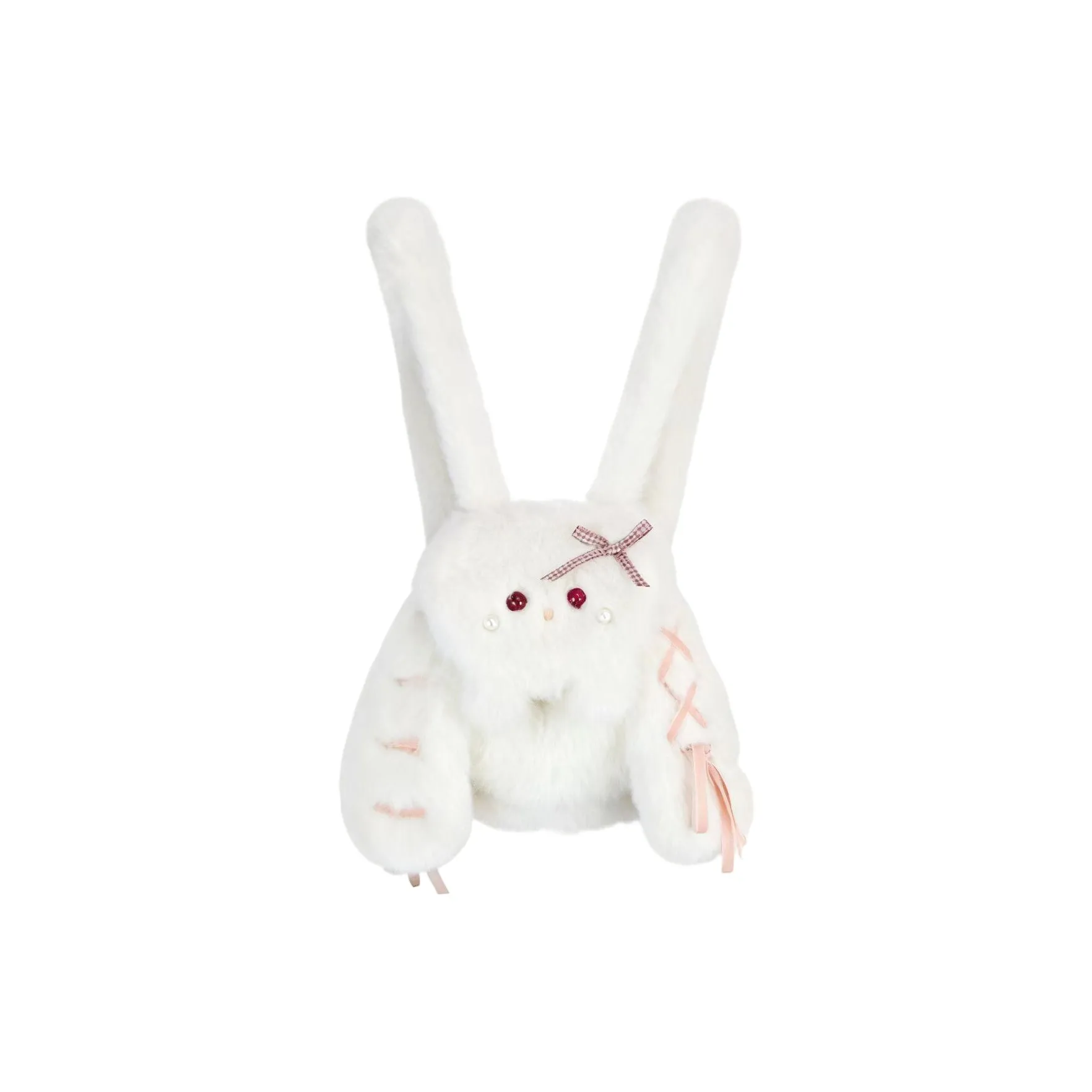 NATTY Плюшевый рюкзак стандартный женский белый