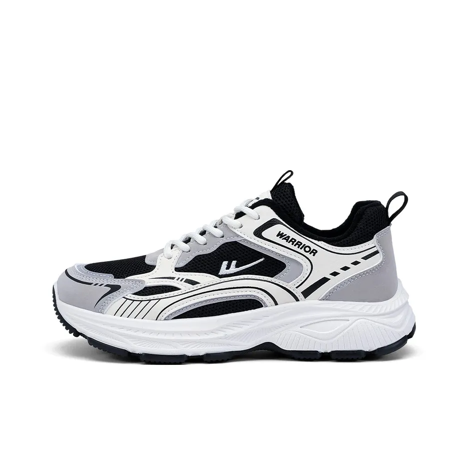 Warrior Термическое Амортизирующее Покрытие Увеличение Высоты Устойчивость к Износу Низкий Топ Толстая подошва Кроссовки Женские