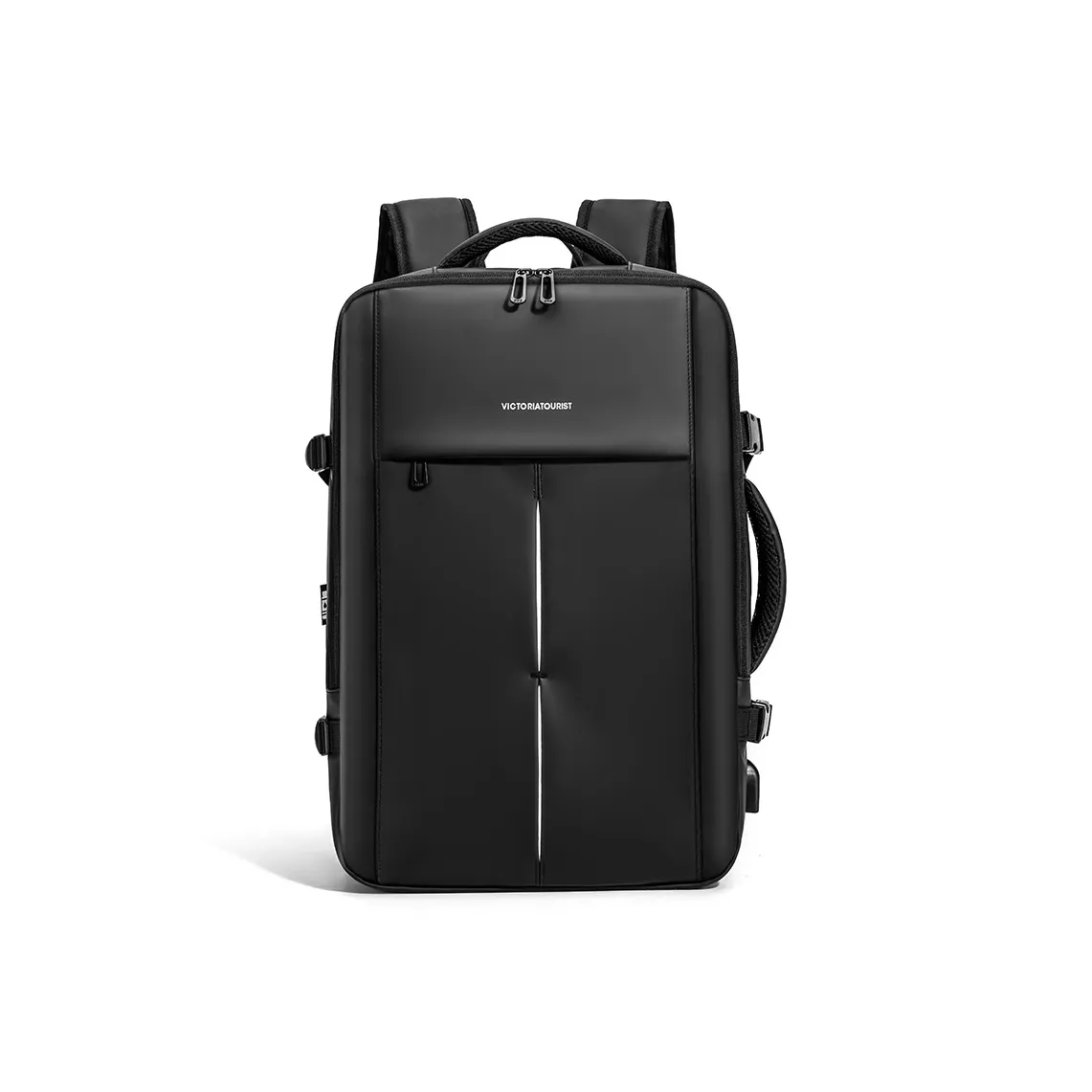 Victorian Traveler ПУ (полиуретан) Рюкзак Мужской Черный