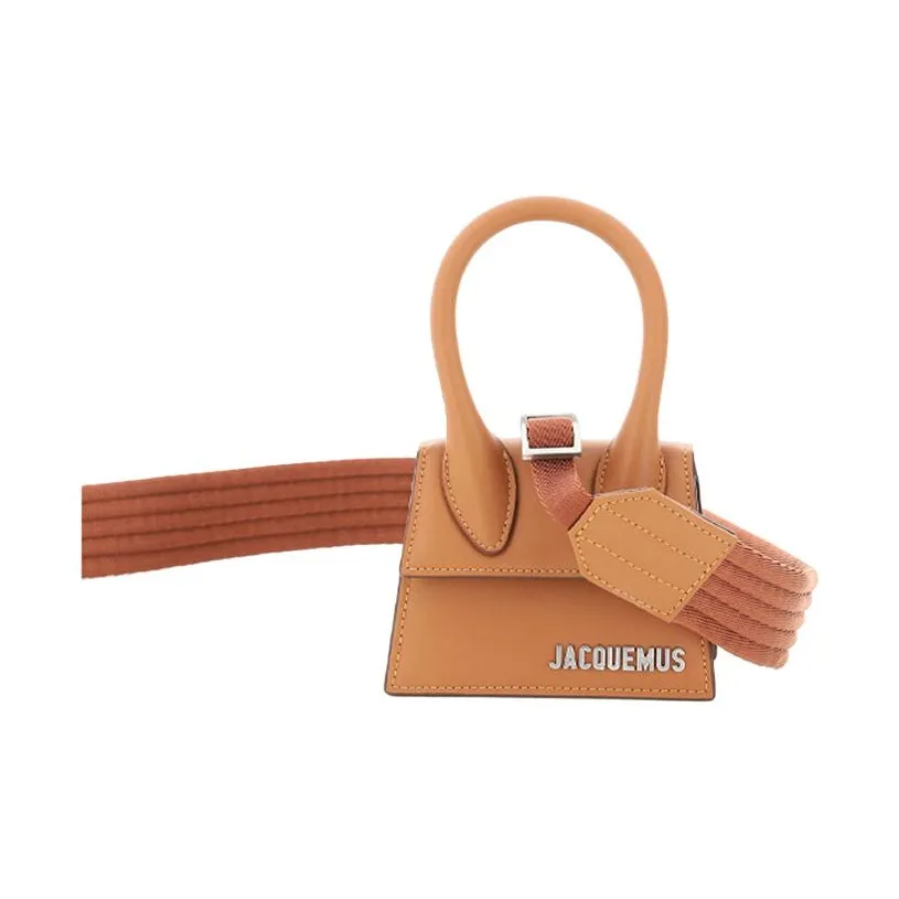 Jacquemus Кожа Сумка Мини Женская Желтая Коричневая