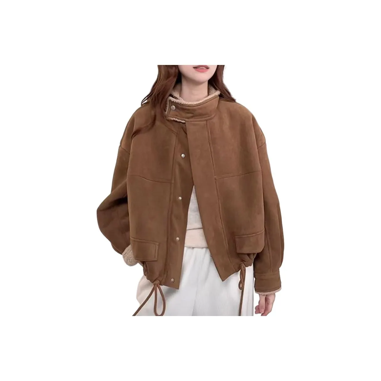 Langqing Изображение Цвет С Langqing Наклеенным Женские Куртки