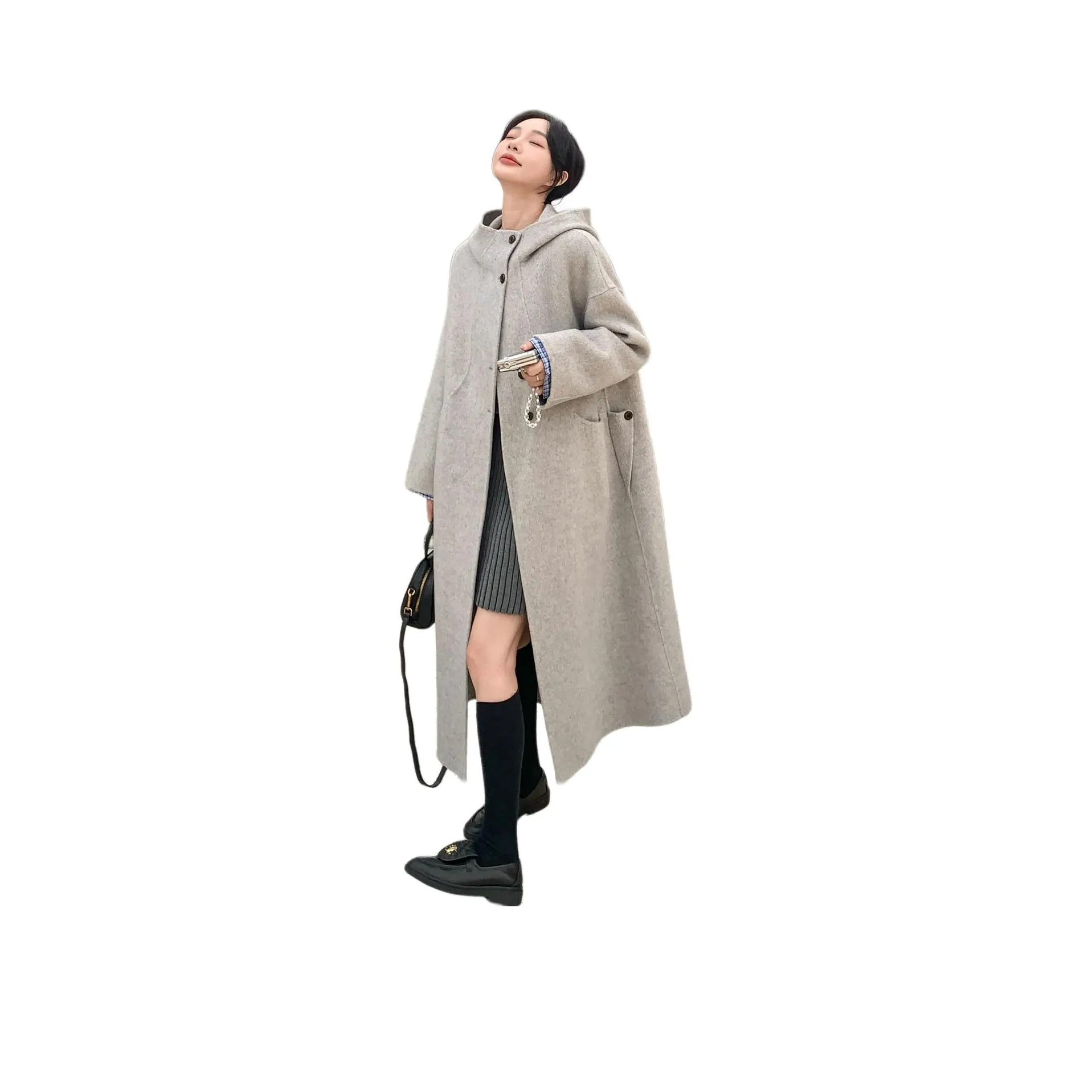 MEXICAN Серый Женский Пальто