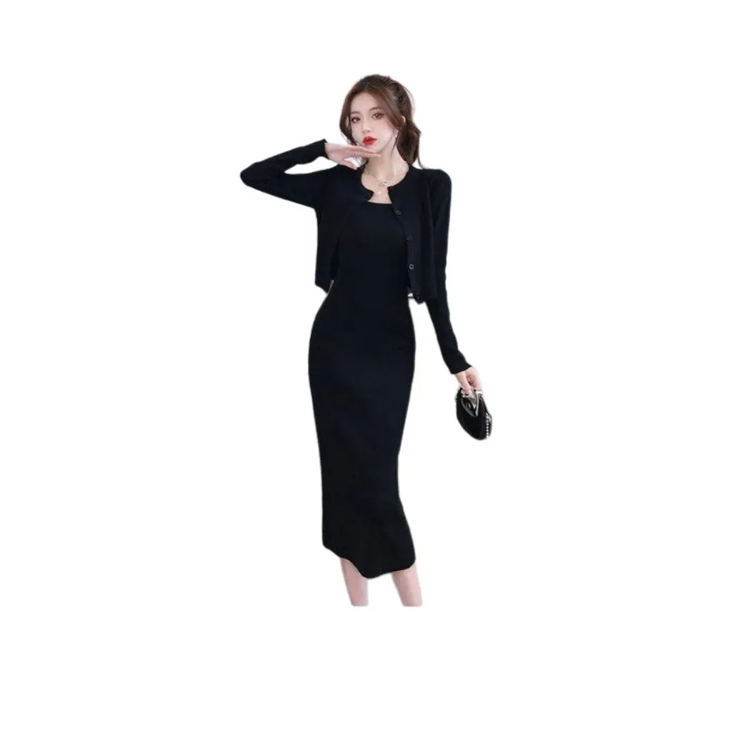 TENNE GIRL Длинное платье с длинными рукавами женское