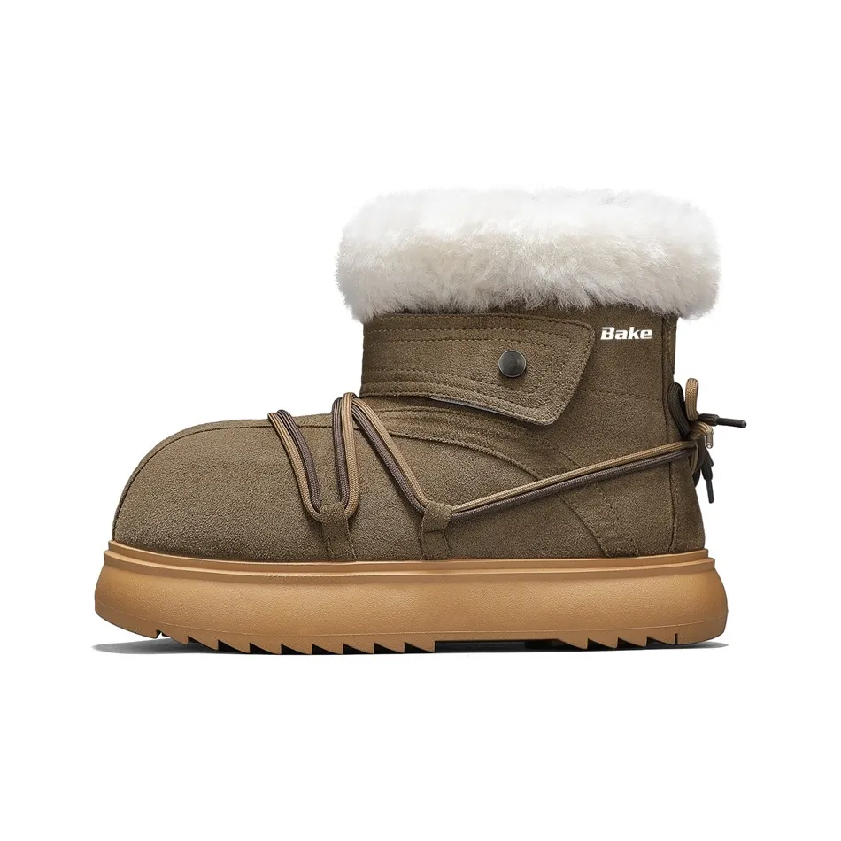 Bake Короткий Модный Сноубутсы Мужской