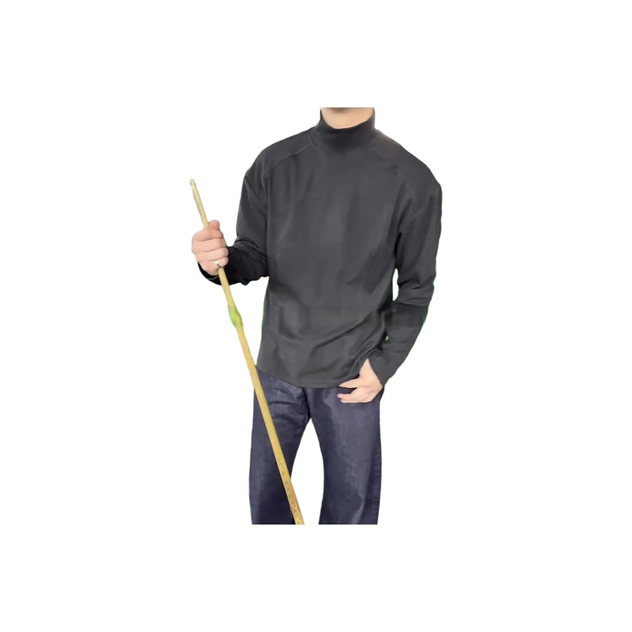 SHEXIU Темно-серый унисекс свитшоты