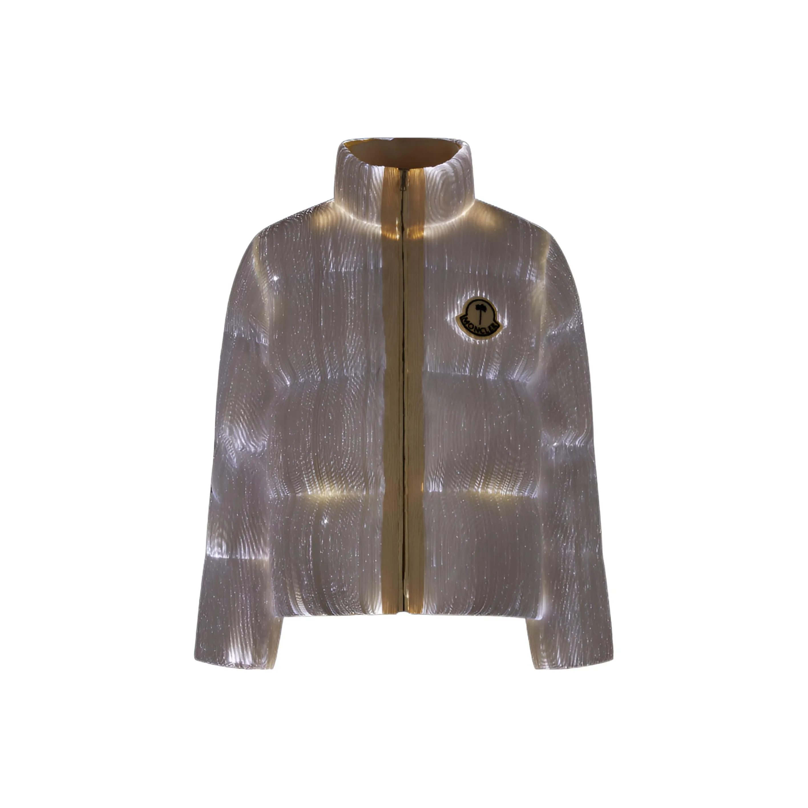 MONCLER GENIUS MONCLER GENIUS X PALM ANGEL Down Jackets Unisex White