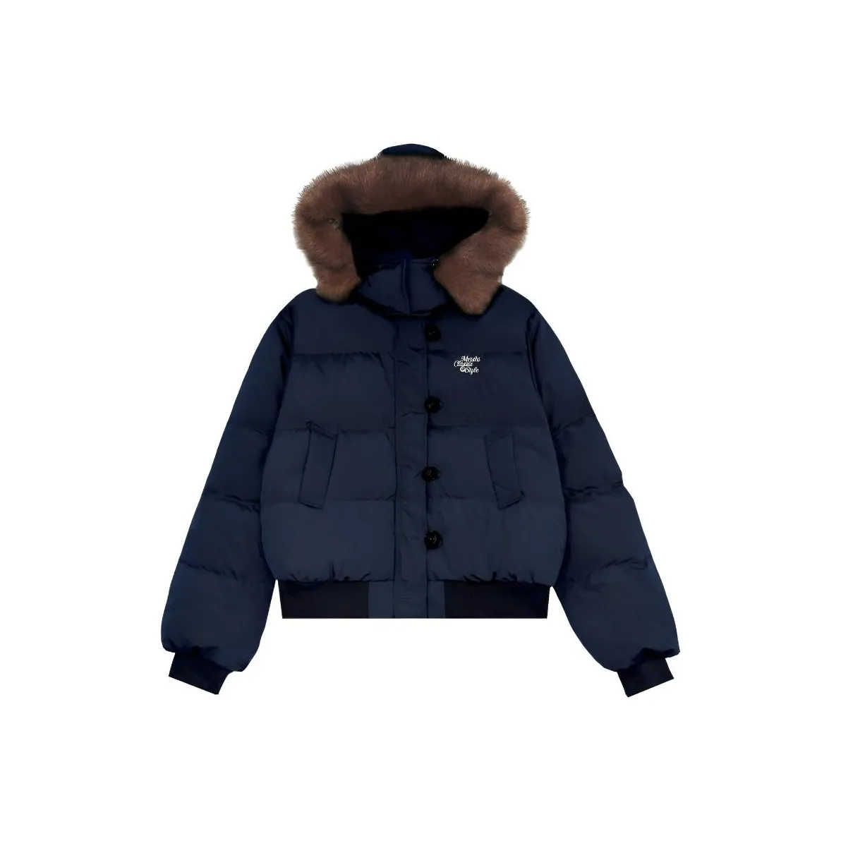 SKYA Темно-синий Синий Женский Пуховик