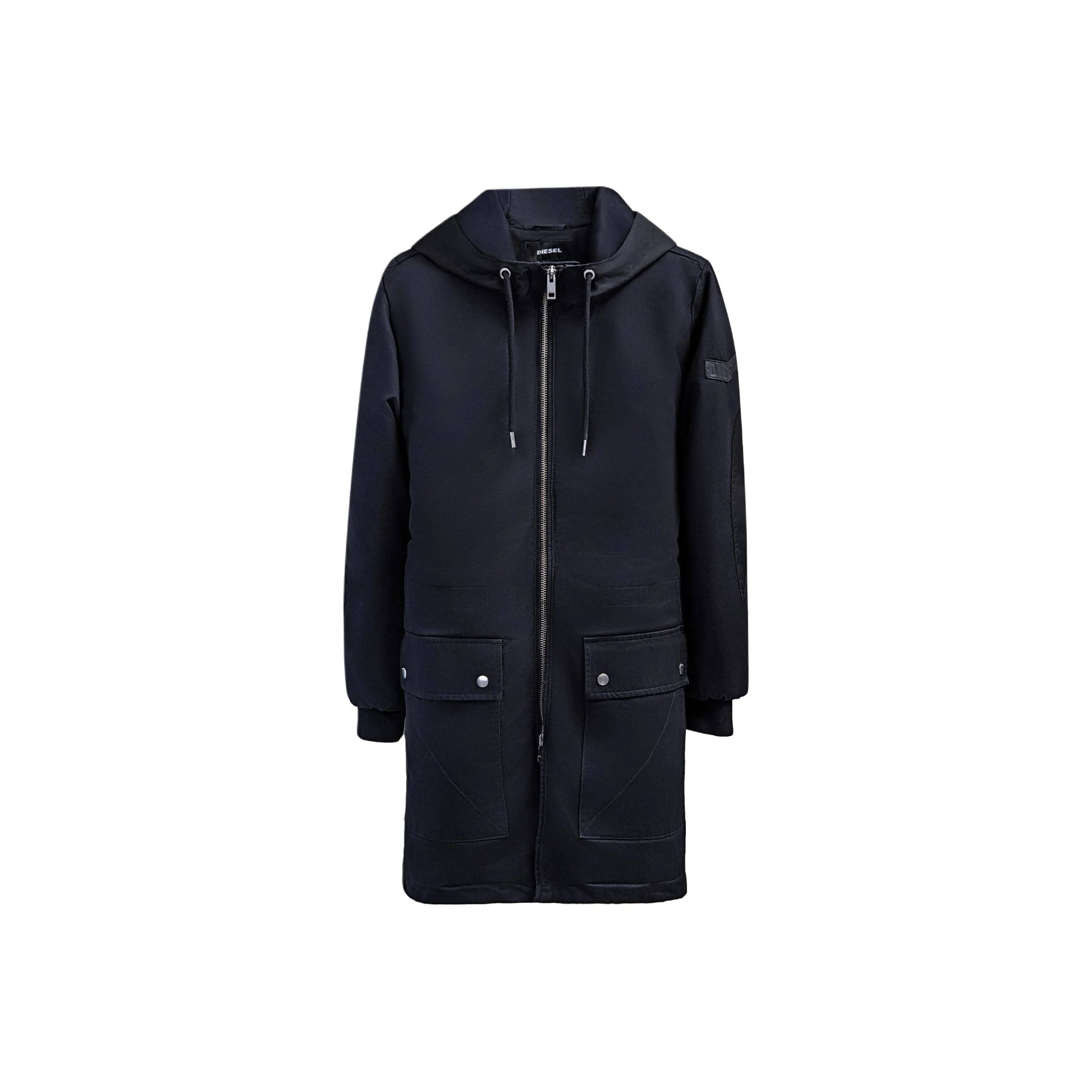 DIESEL Хлопковый пуховик Мужской Черный