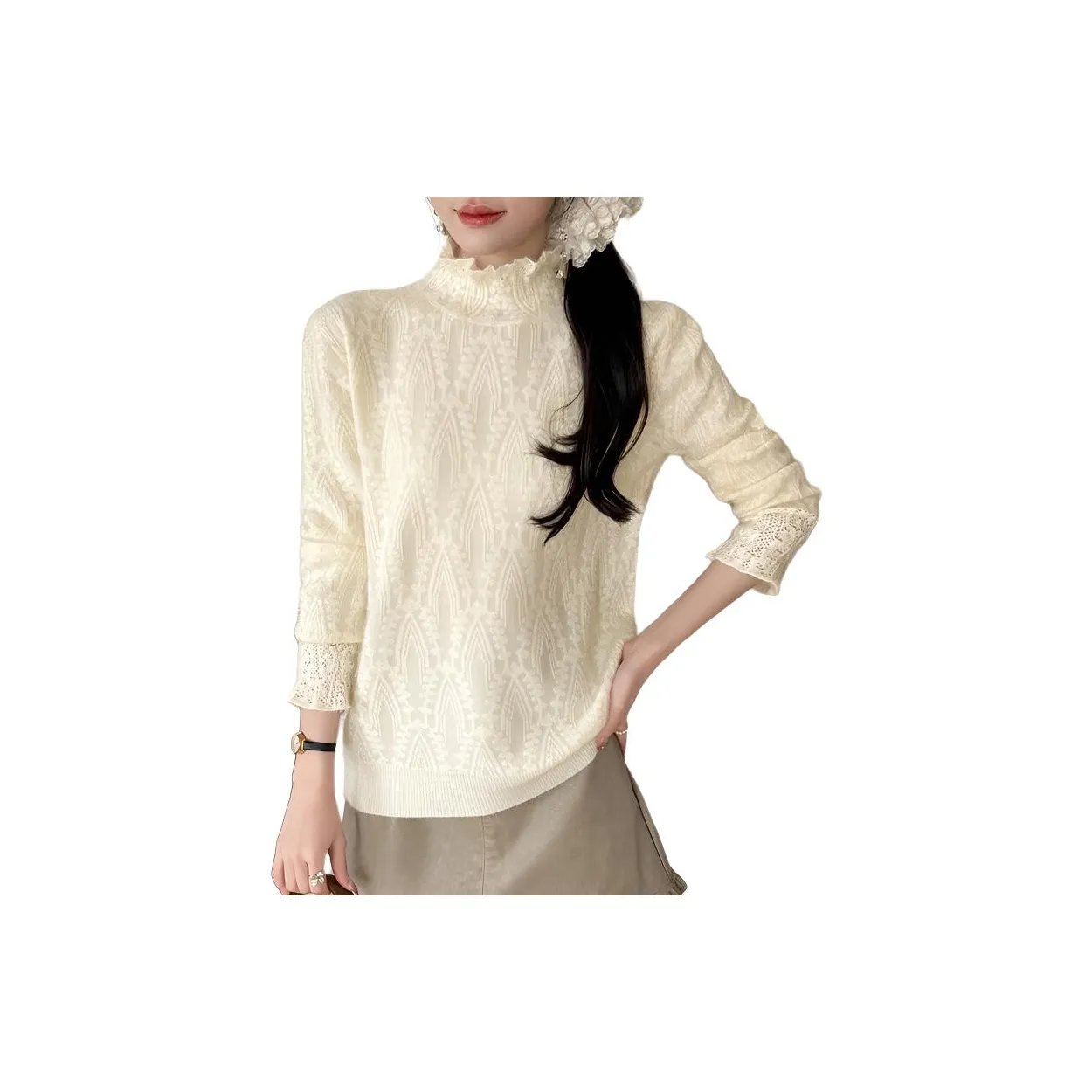 TELENT Бежевый Абрикос Женские Майки-танк