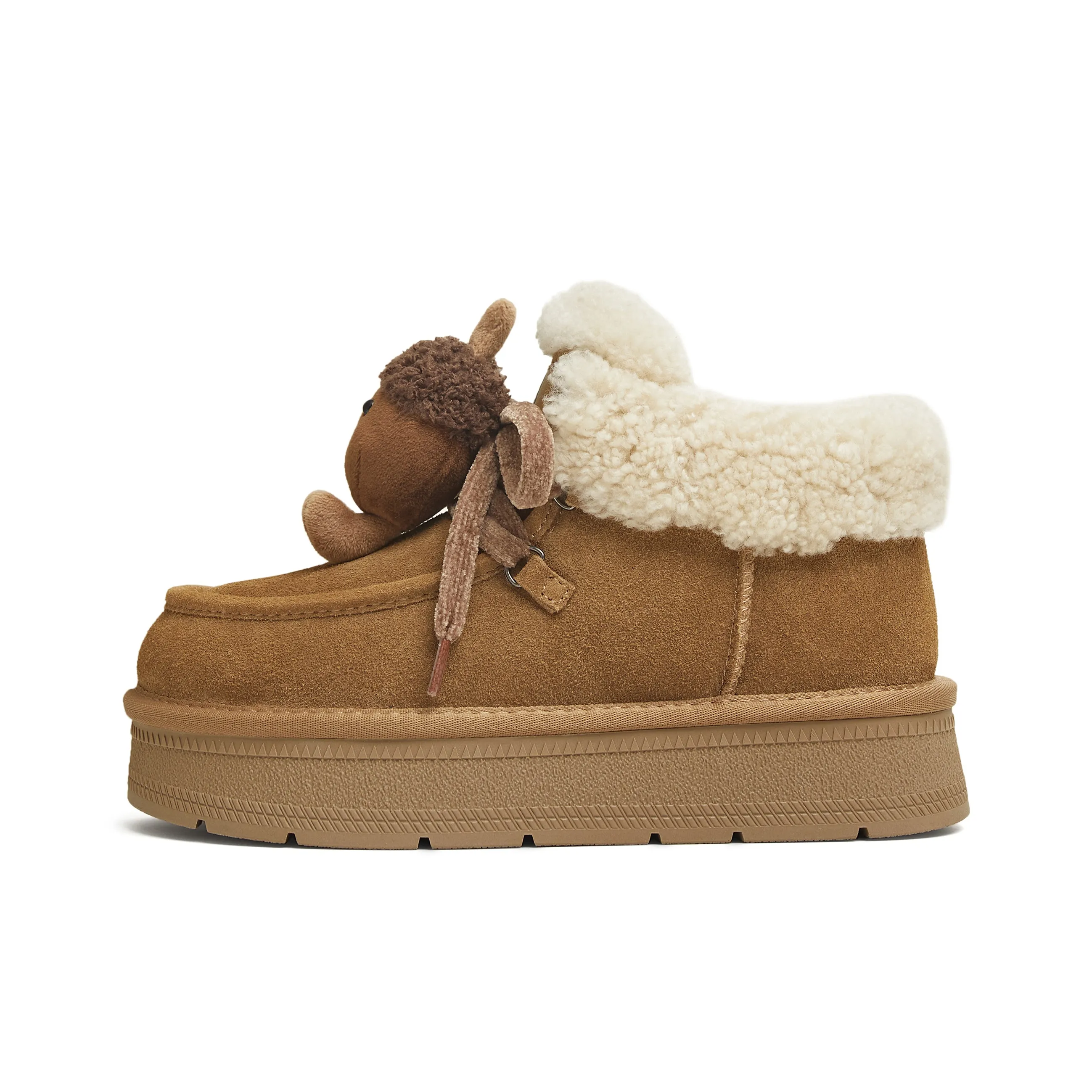 teenmix Фундуковый Fluffy Collection Сноубутсы Женские