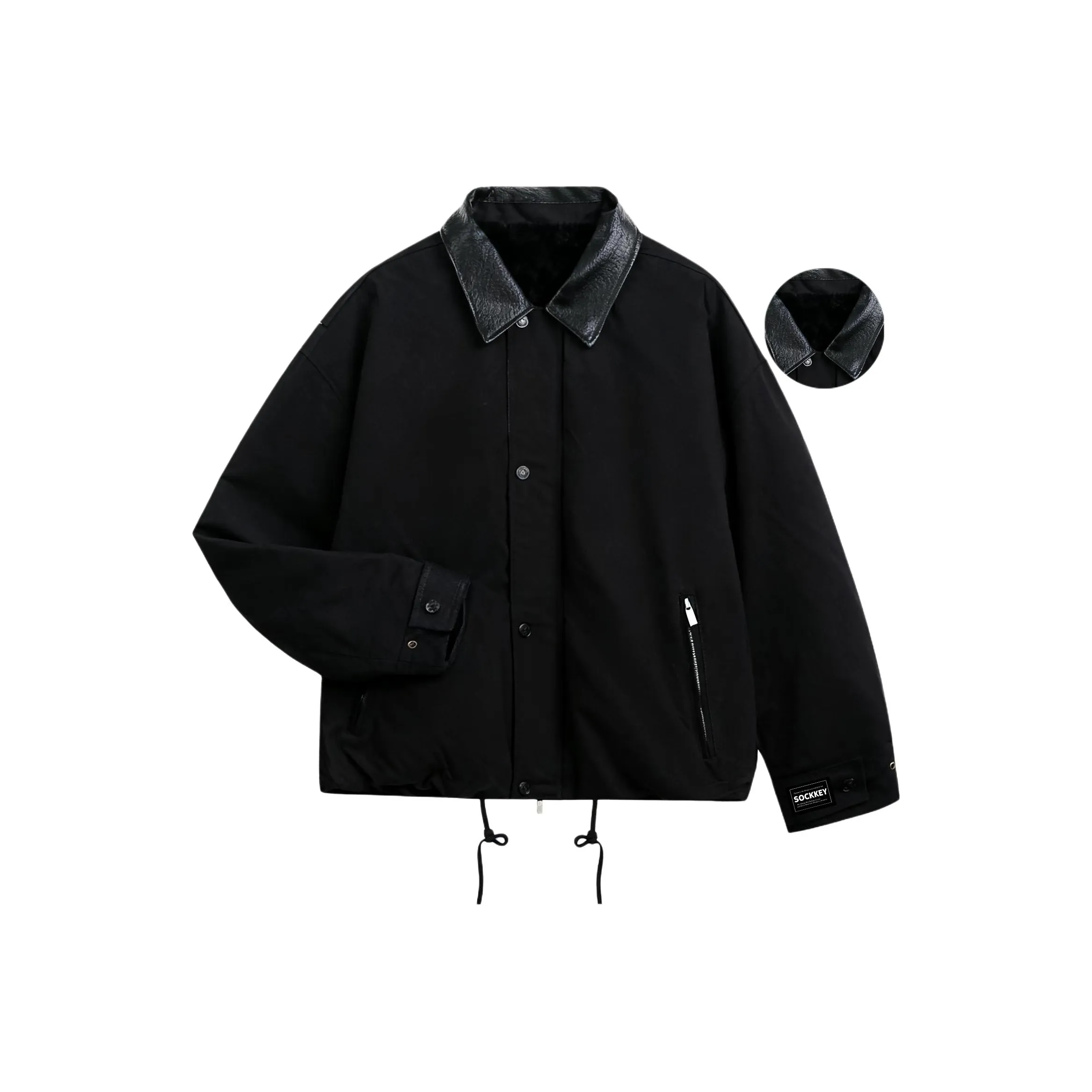SOCKKEY Хлопковый пуховик пальто унисекс