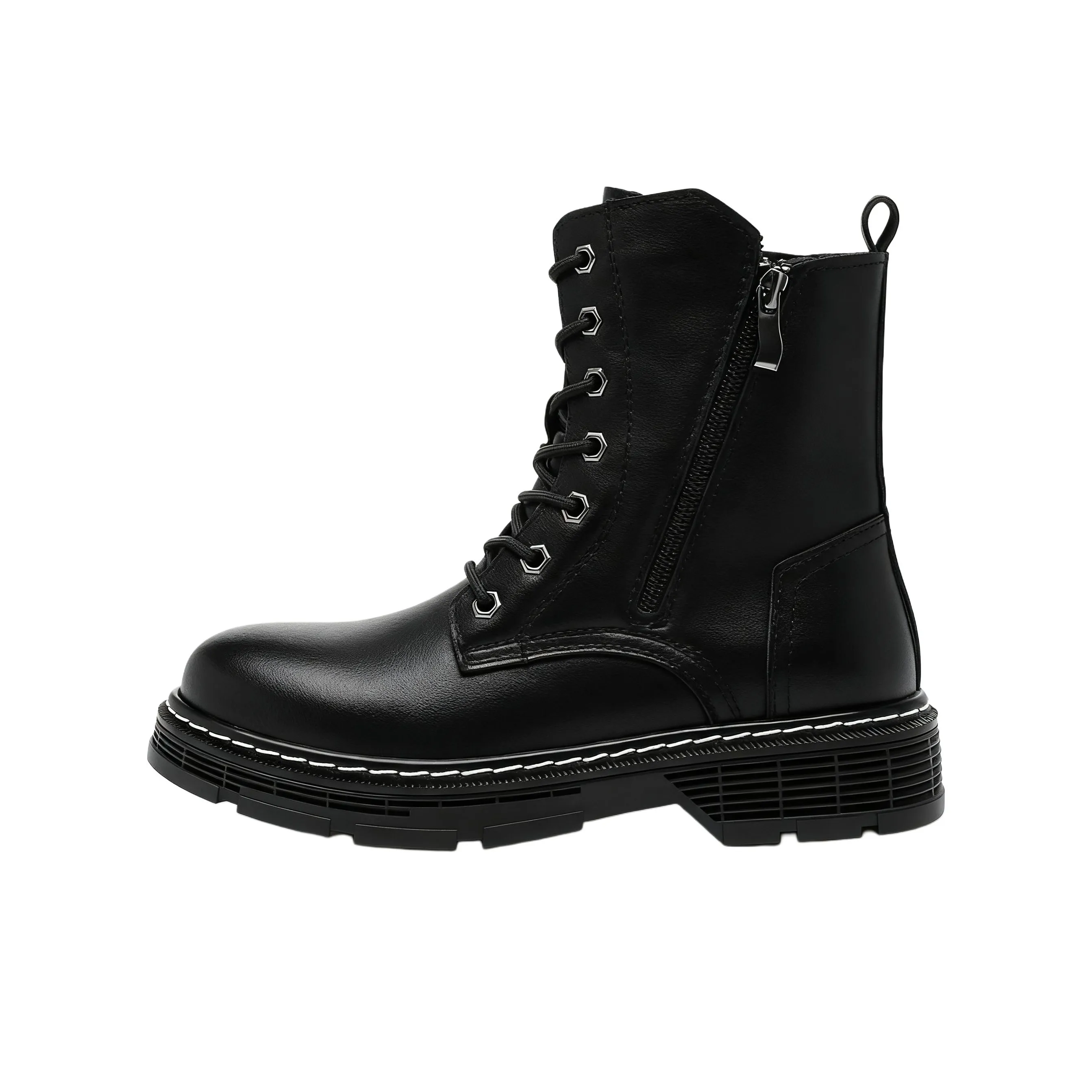 H2 Классический Винтаж Минималистский Стиль Мода Удобный Универсальный Мужская Обувь Носки Экипаж Мартин Ботин Мужской