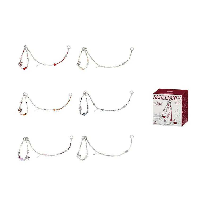 POP MART Коллаборация Skullpanda Dining Table Collection Многофункциональный Слепые коробки Одиночная Слепая коробка Полная коробка 6 шт