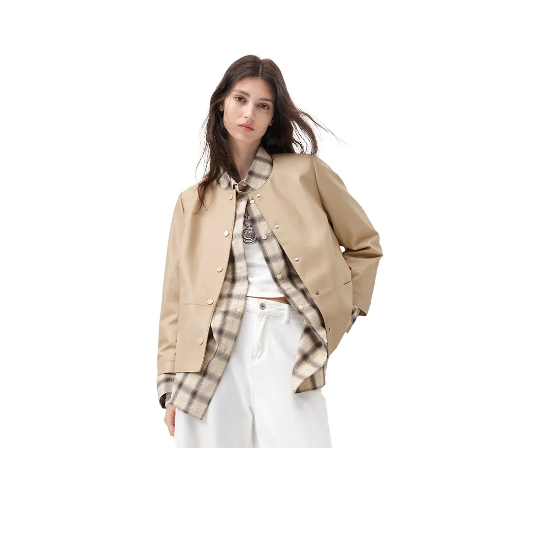 Kele Coco кожаная куртка женская