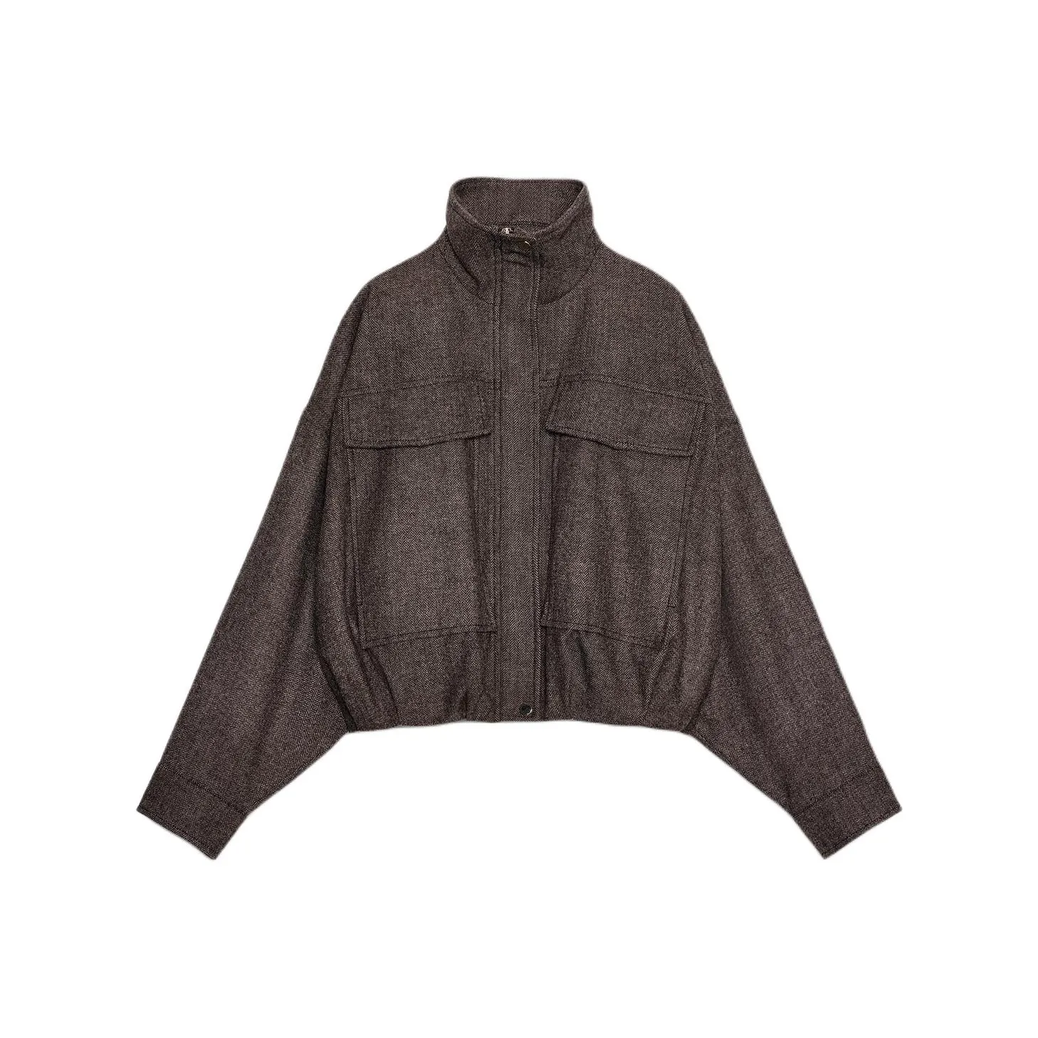 ZARA Коричневый Женский Куртки