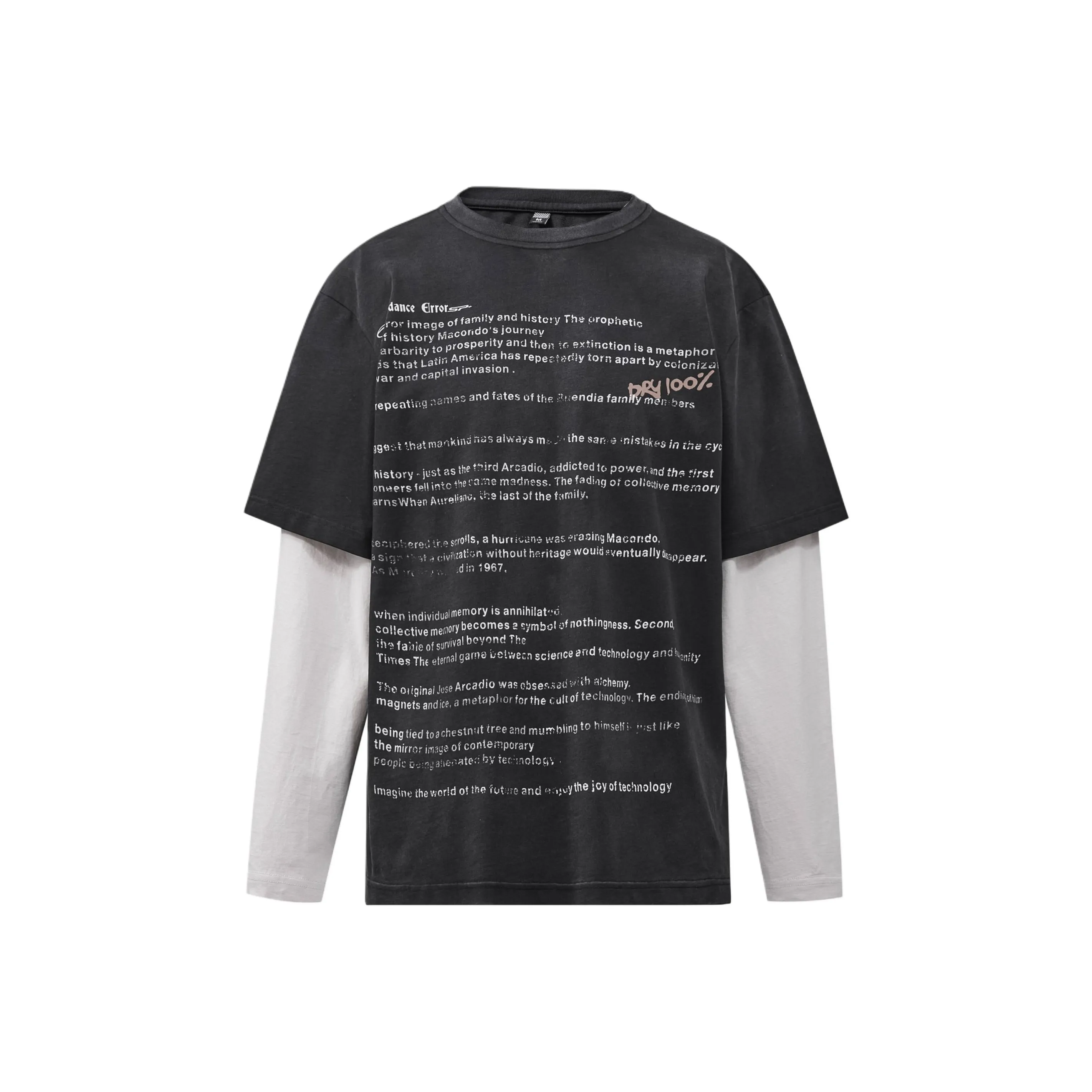 QIANJINNIU Черные Мужские T-рубашки